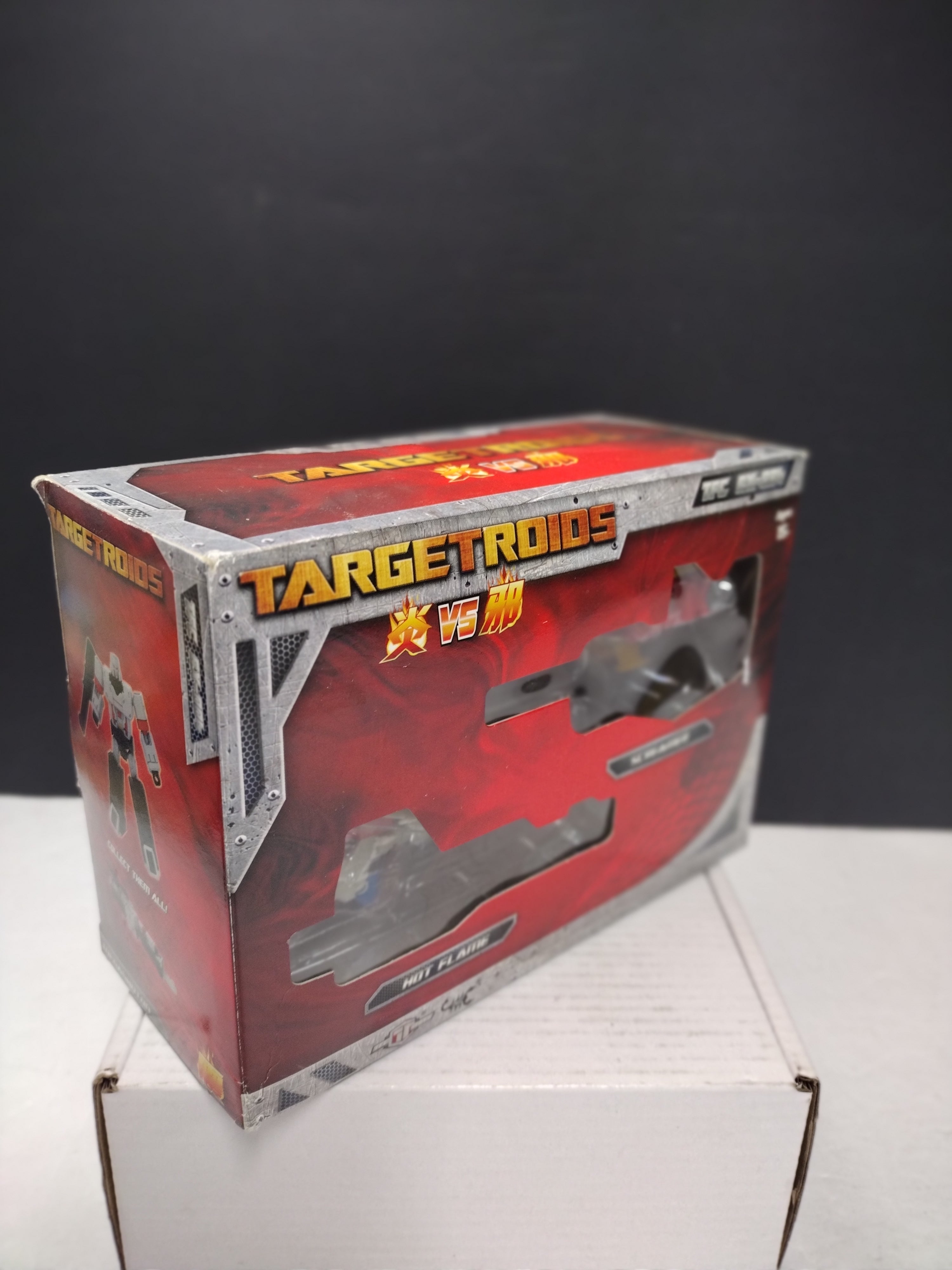 TFC Toys Targetroids EX-004 Screamer & Hot Flame 2-Pack (Open Box / Complete)