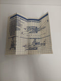Vintage 1982 G.I. Joe Cobra F.A.N.G. Blueprint Instructions