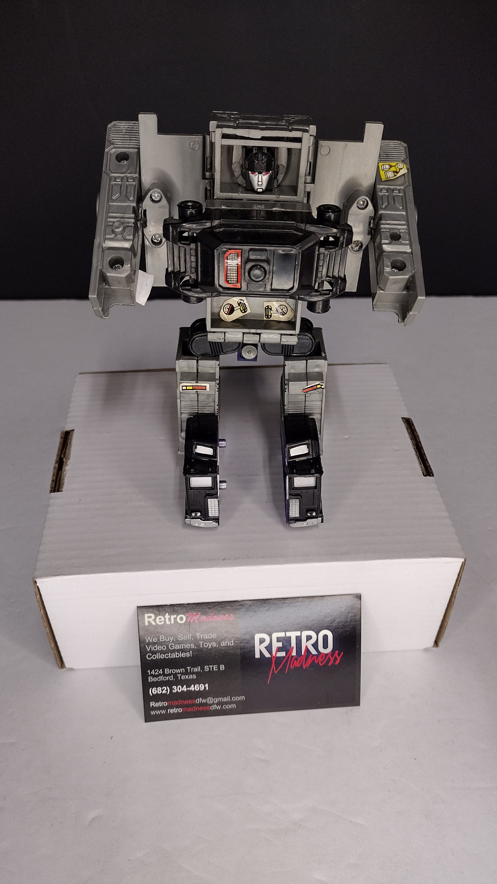 Vintage 1985 G1 Transformers: Motormaster & Rollercar Chestpiece