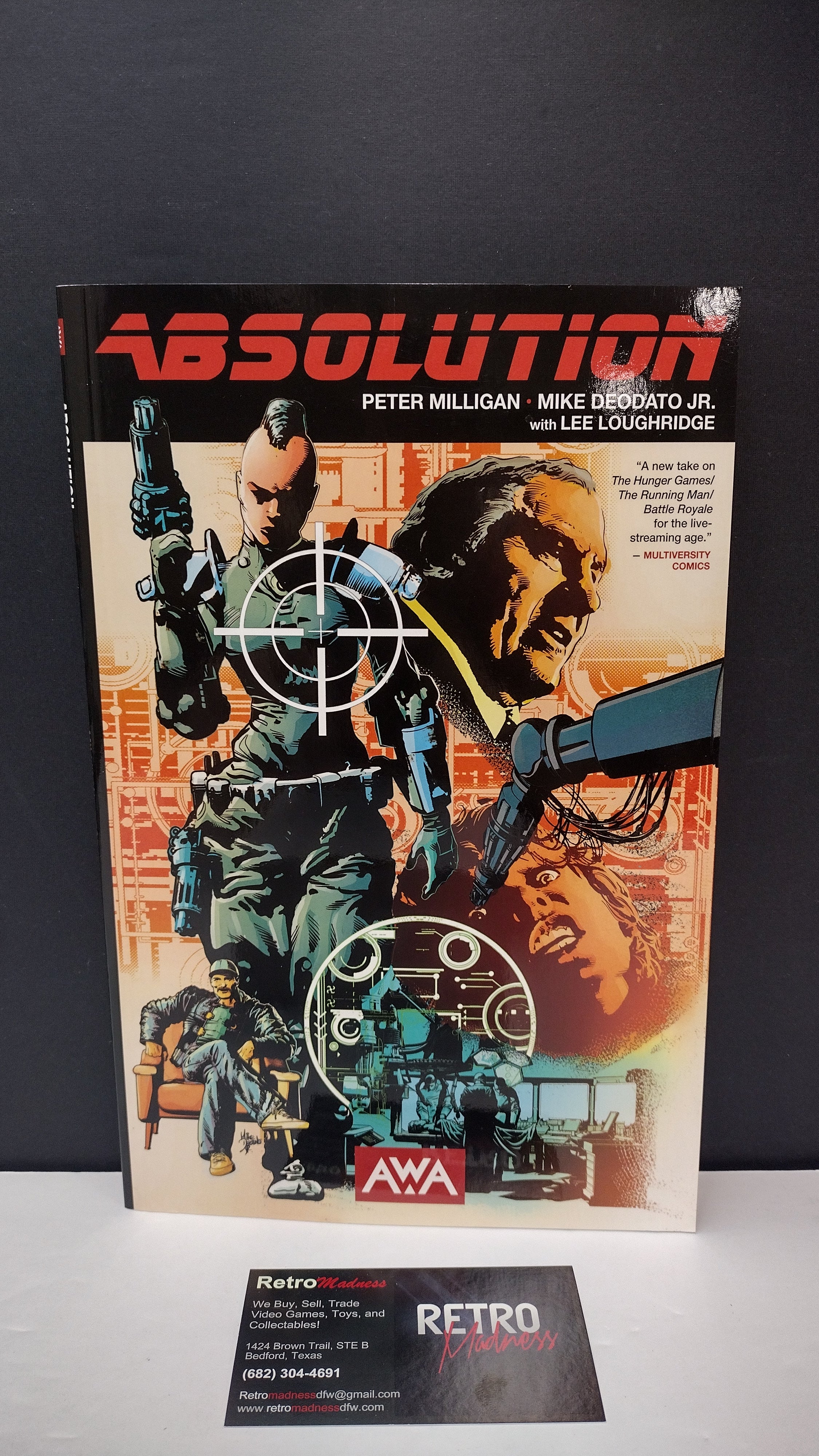(MATURE) Absolution #1 (Cover A - Mike Deodato Jr.)  - New Paperback