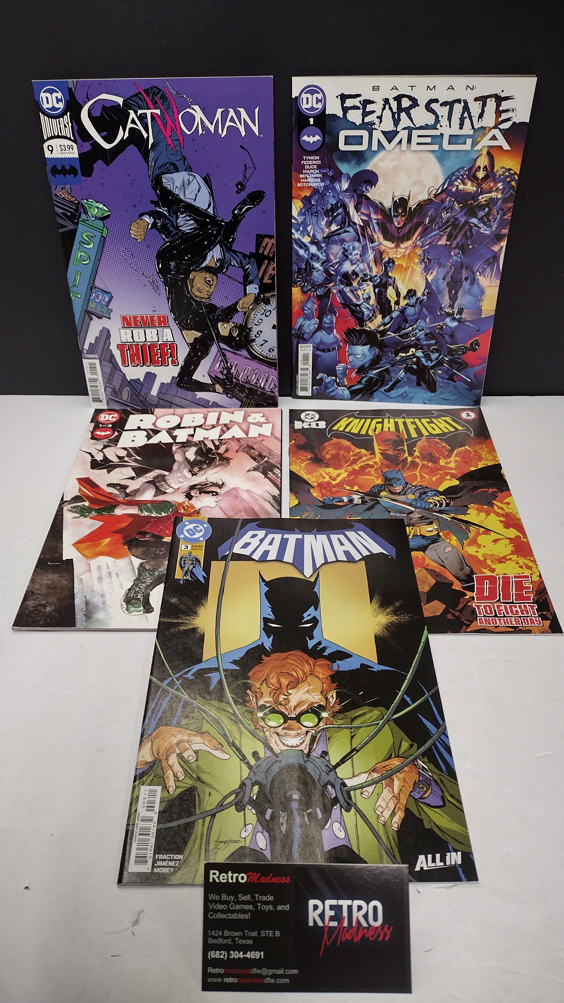 DC Comics Modern Era Lot – 5 Book Set - Lot I (Brand New / Unread)
