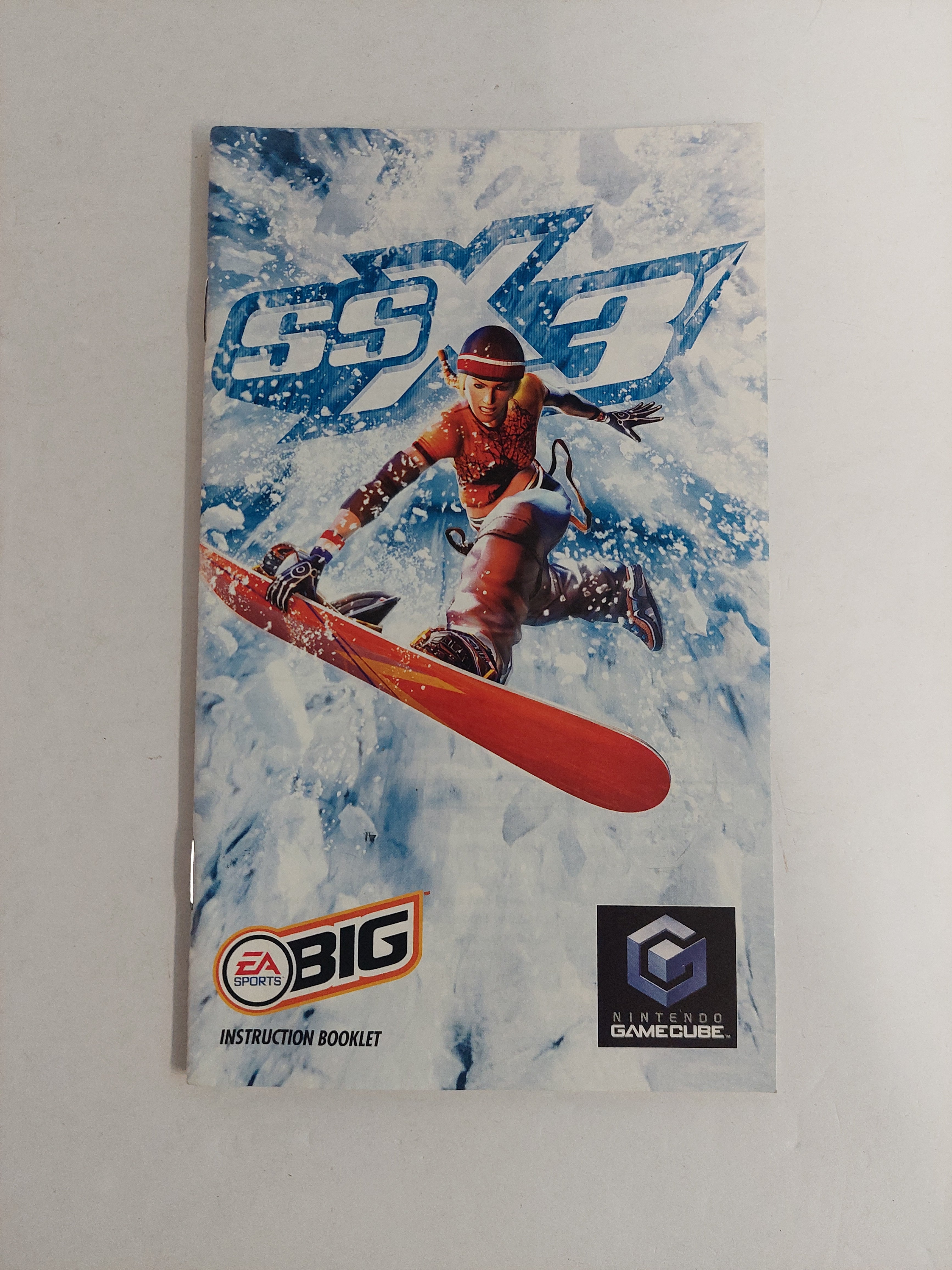 Nintendo GameCube SSX 3 Manual Instruction Booklet ONLY