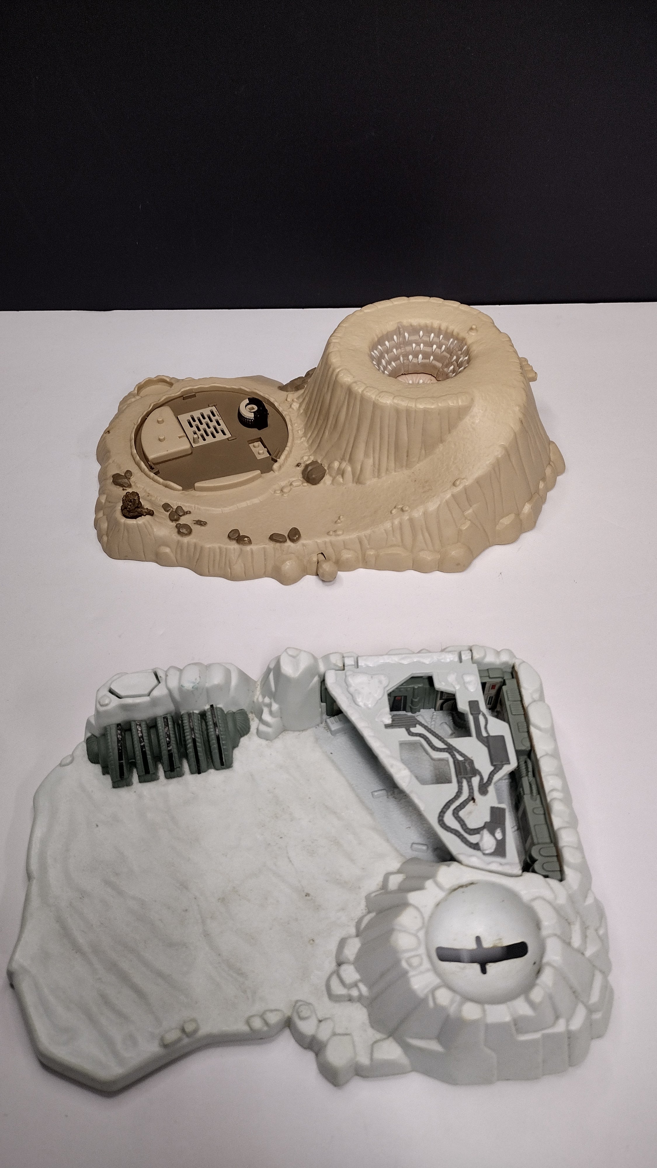 Vintage Galoob Micro Machines Star Wars: Hoth & Tatooine Playset Lot – Incomplete