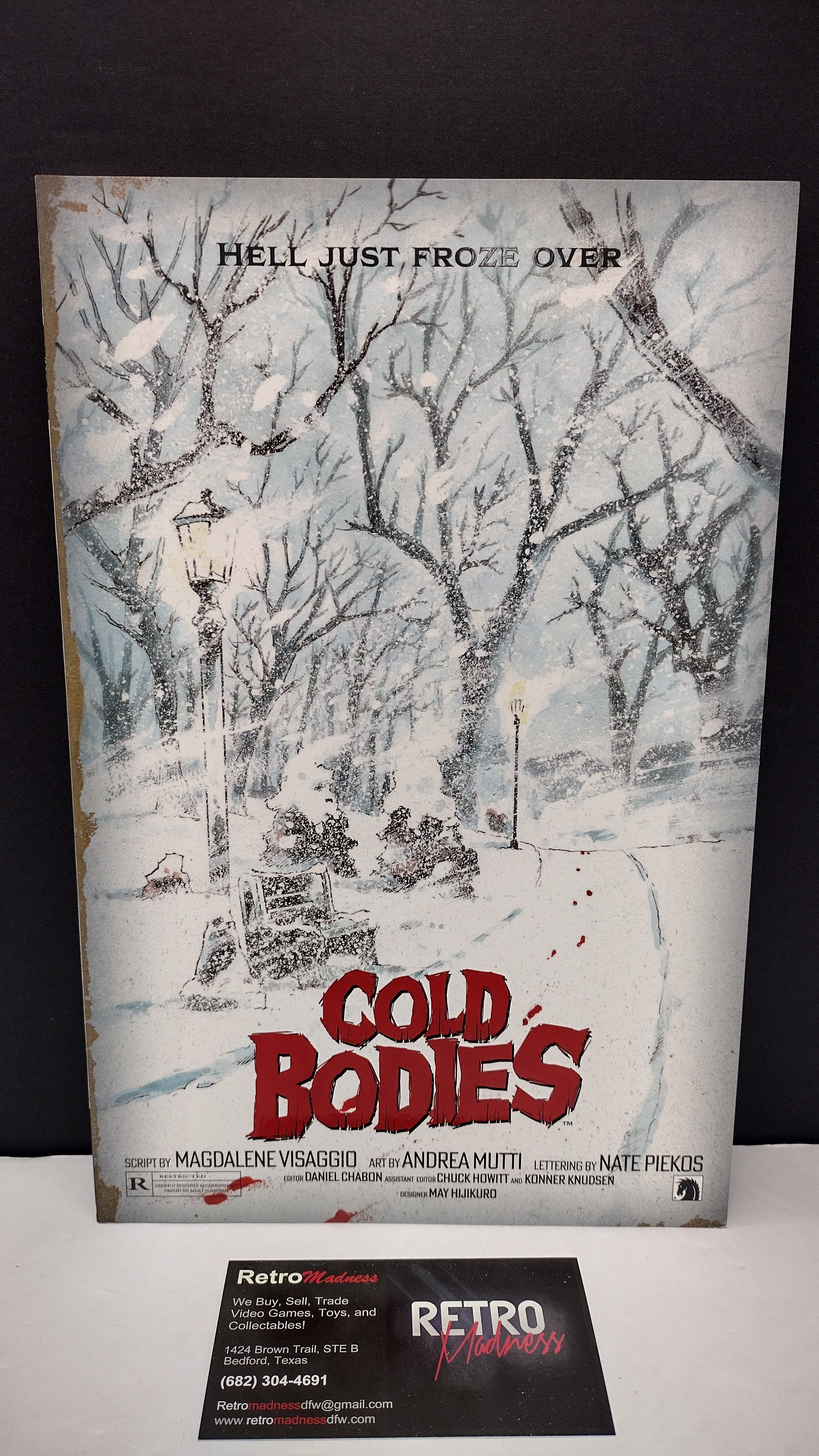 (MATURE) Cold Bodies: Hell Just Froze over by Andrea Mutti – New Paperback