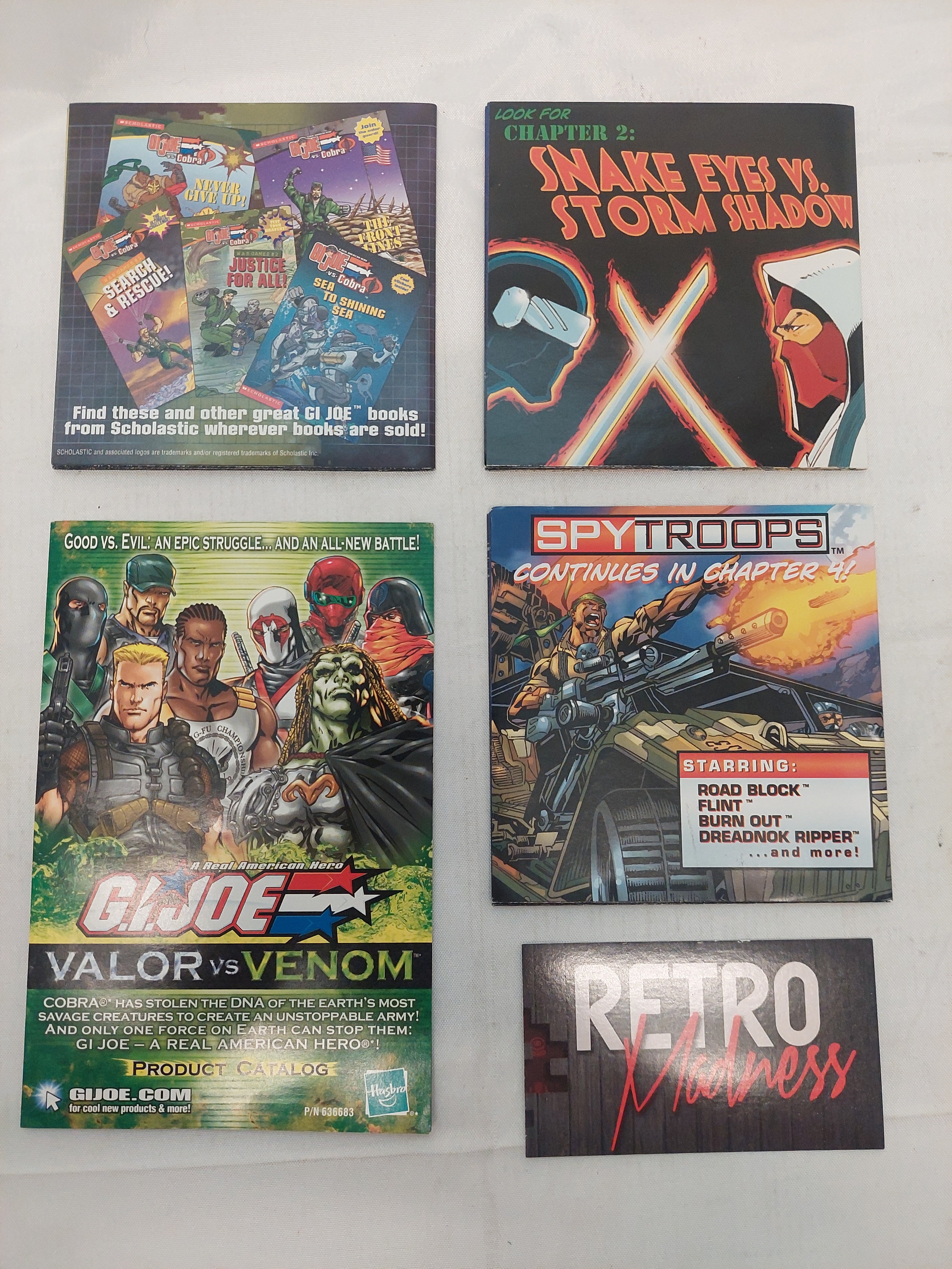 G.I. Joe A Real American Hero Mini Comics Lot