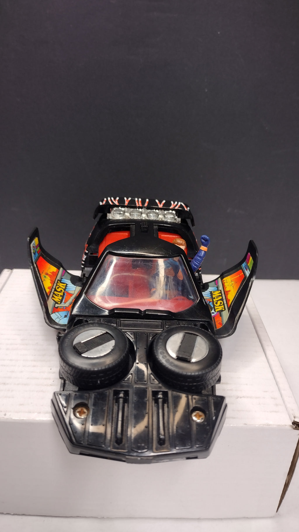 Vintage 1986 Kenner M.A.S.K. Series 2 Raven & Calhoun Burns (Loose / Incomplete)