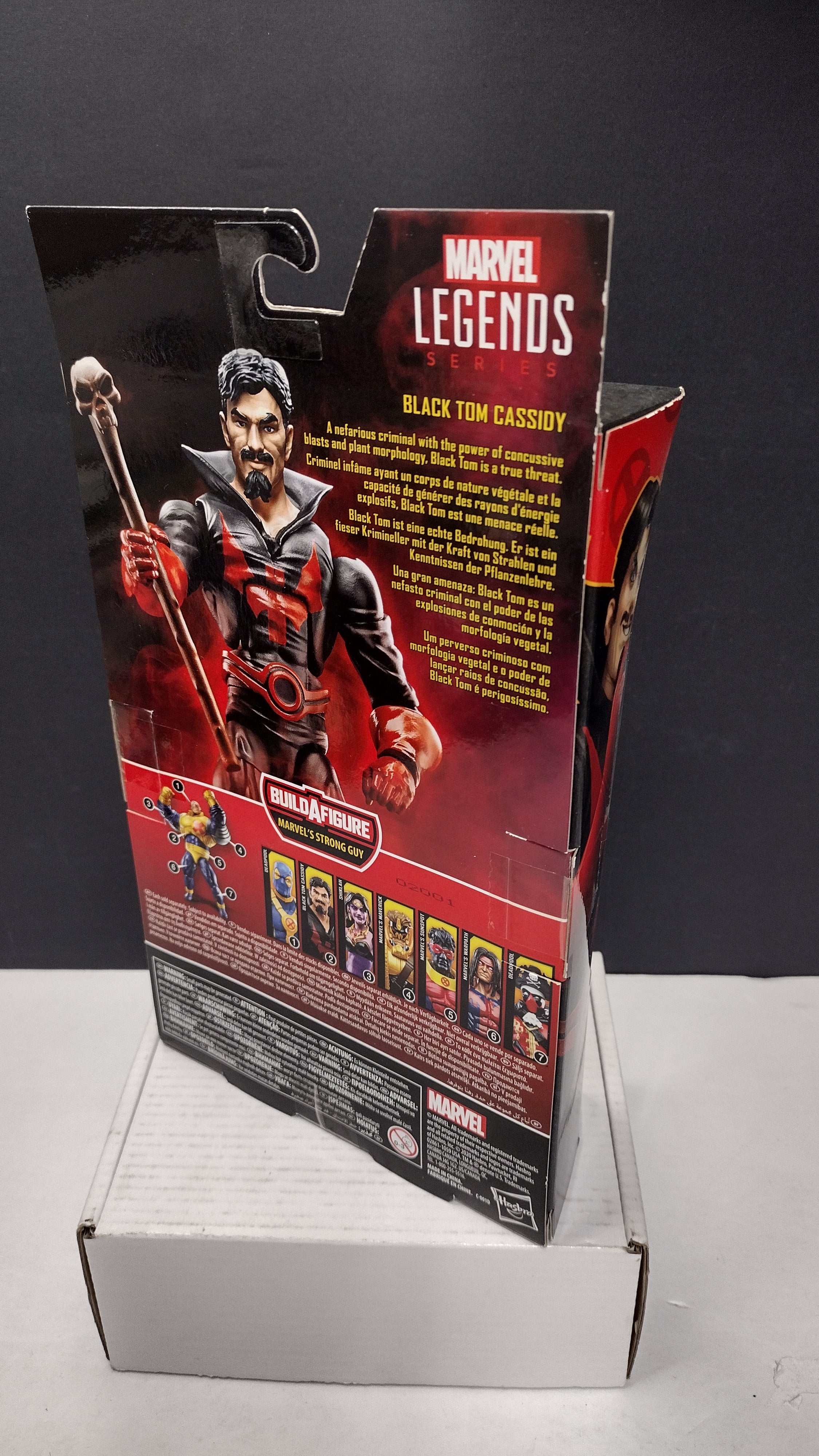Hasbro Marvel Legends X-Men Deadpool Wave Black Tom Cassidy Action Figure (6-Inch Scale - In Box, No BAF)
