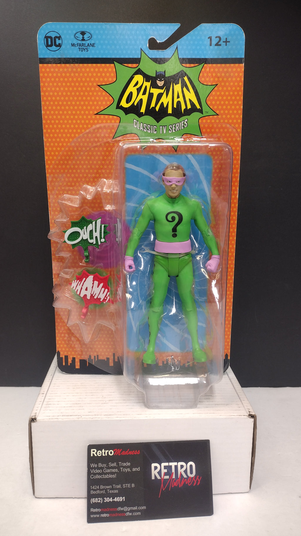 McFarlane DC Riddler Retro 66 Batman TV Series 6 Inch Figure-Sealed
