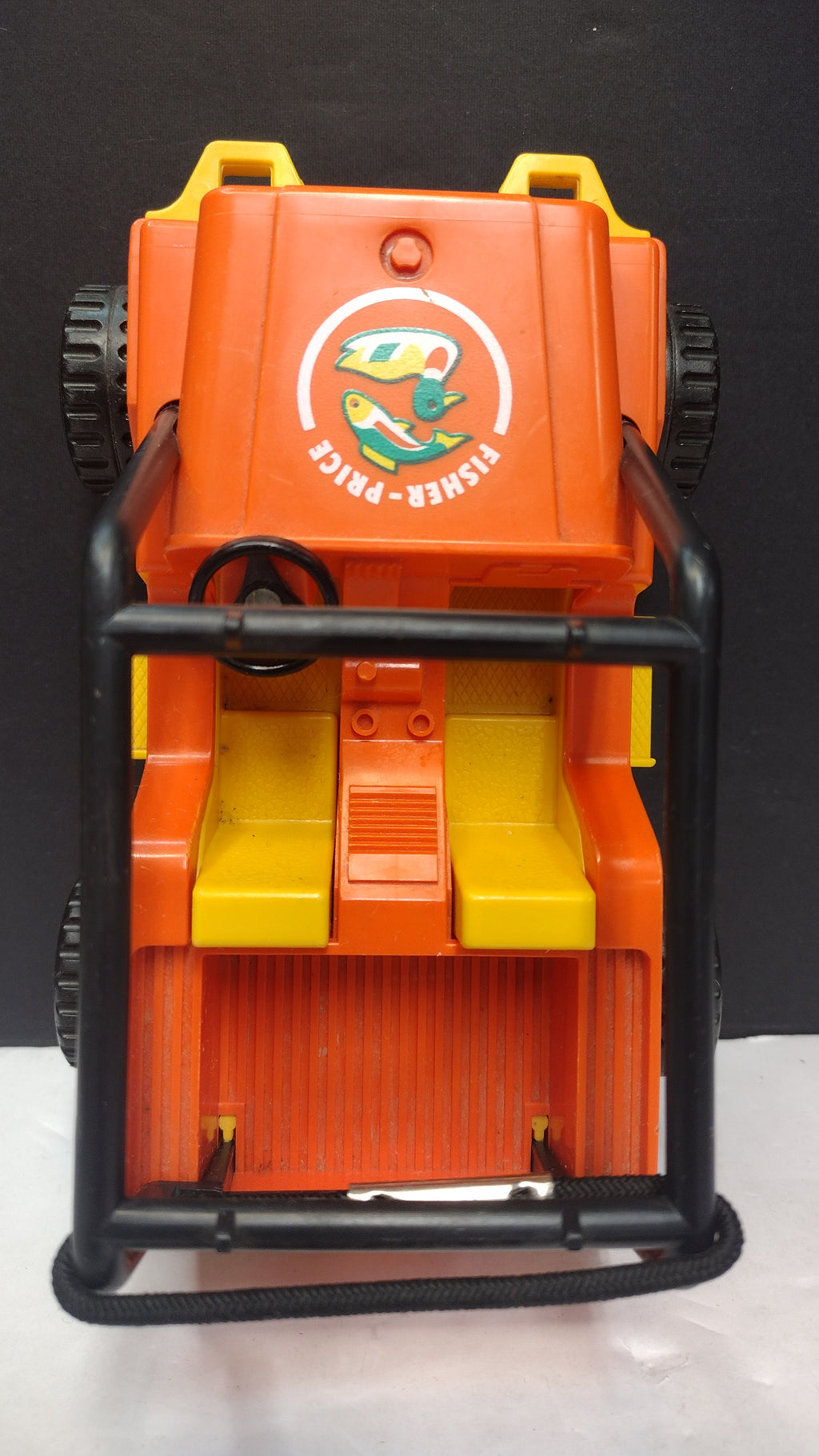 Fisher Price Adventure People Orange Northwoods Trailblazer Jeep 1977