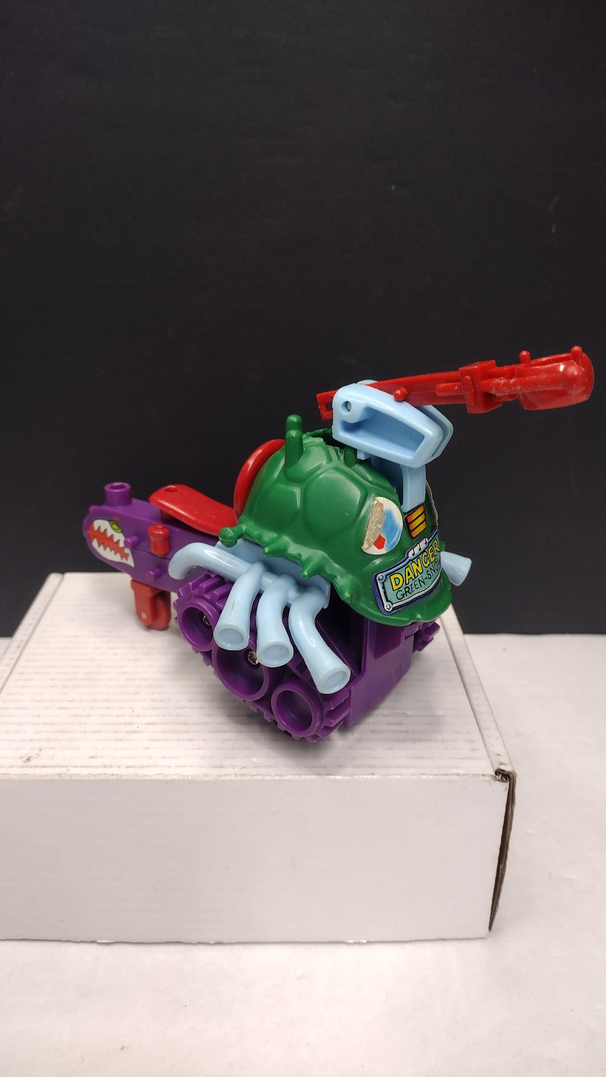 1990 TMNT Wacky Action Sludgemobile Vehicle- Incomplete for Parts or Repair