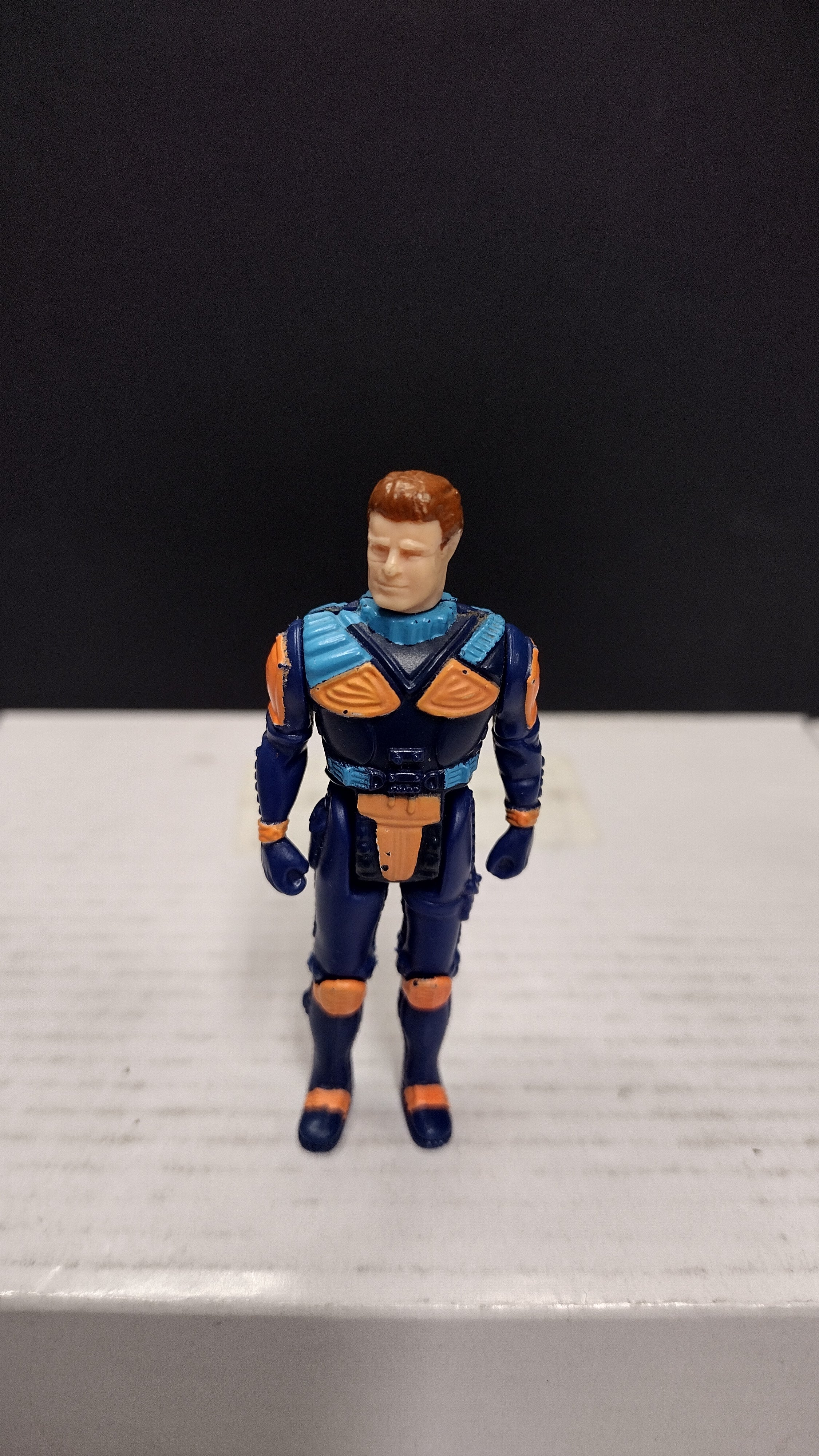 Vintage 1986 Kenner M.A.S.K. Series 2 Raven & Calhoun Burns (Loose / Incomplete)