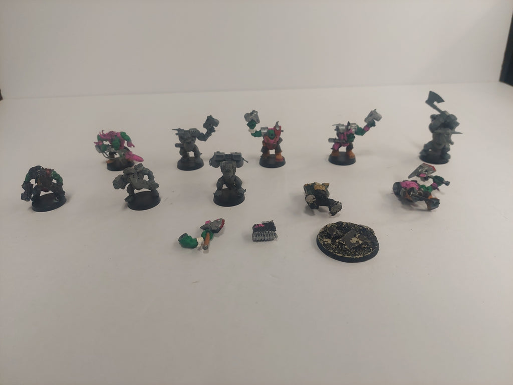 Warhammer Ork Boyz Miscellaneous Lot E Games Workshop