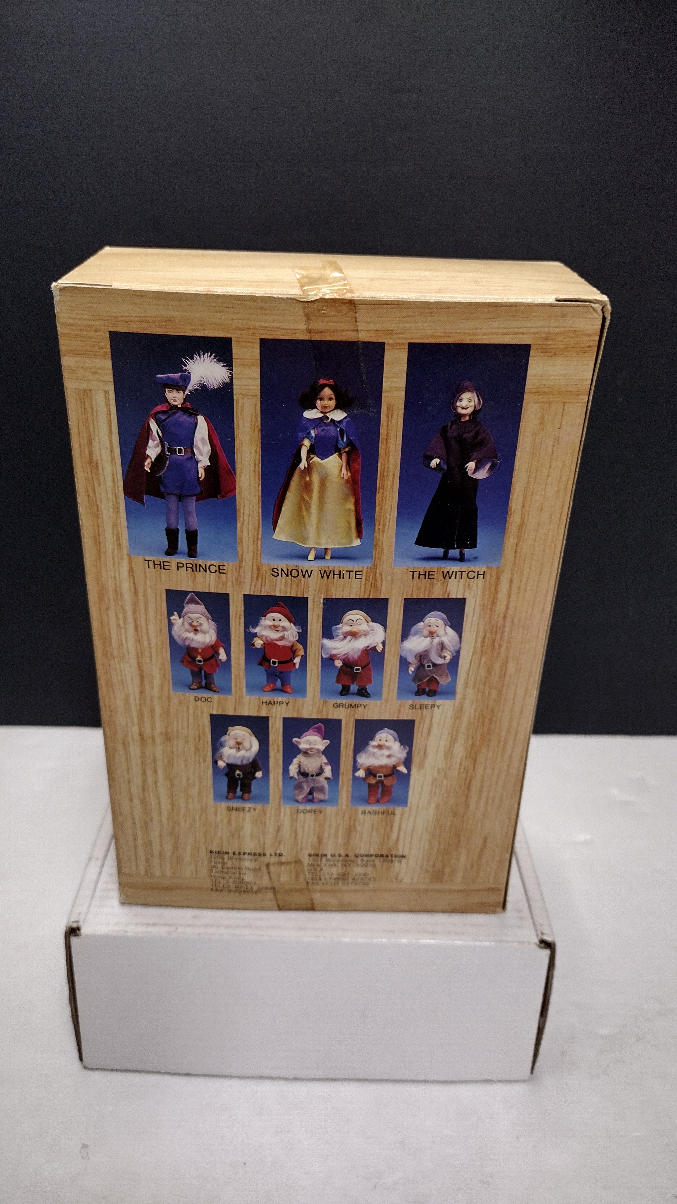 Rare Vintage Bikin Disney Snow White & the Seven Dwarfs "Sneezy" 6.5-Inch Figure (New in Box / Open Box)
