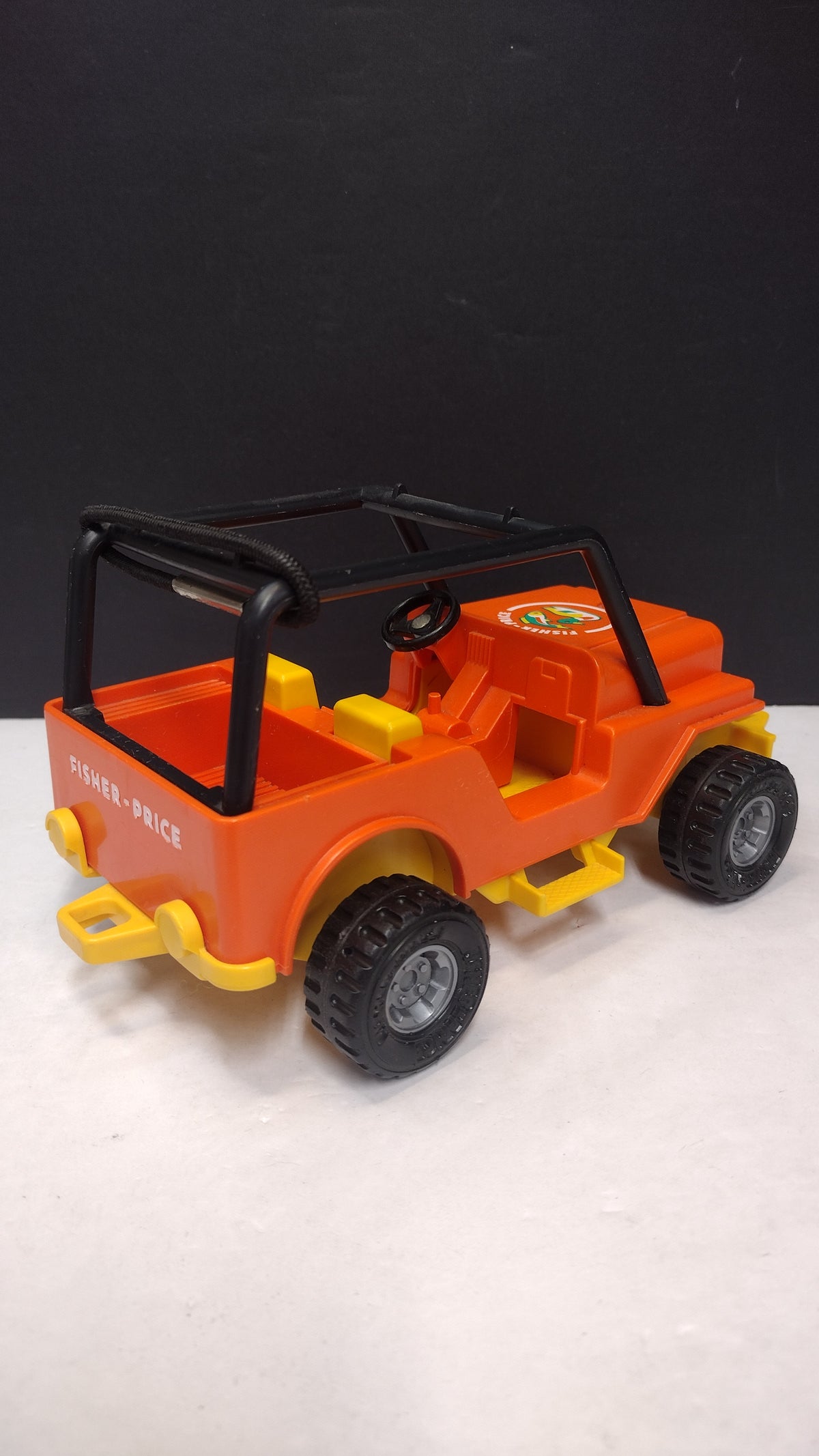 Fisher Price Adventure People Orange Northwoods Trailblazer Jeep 1977