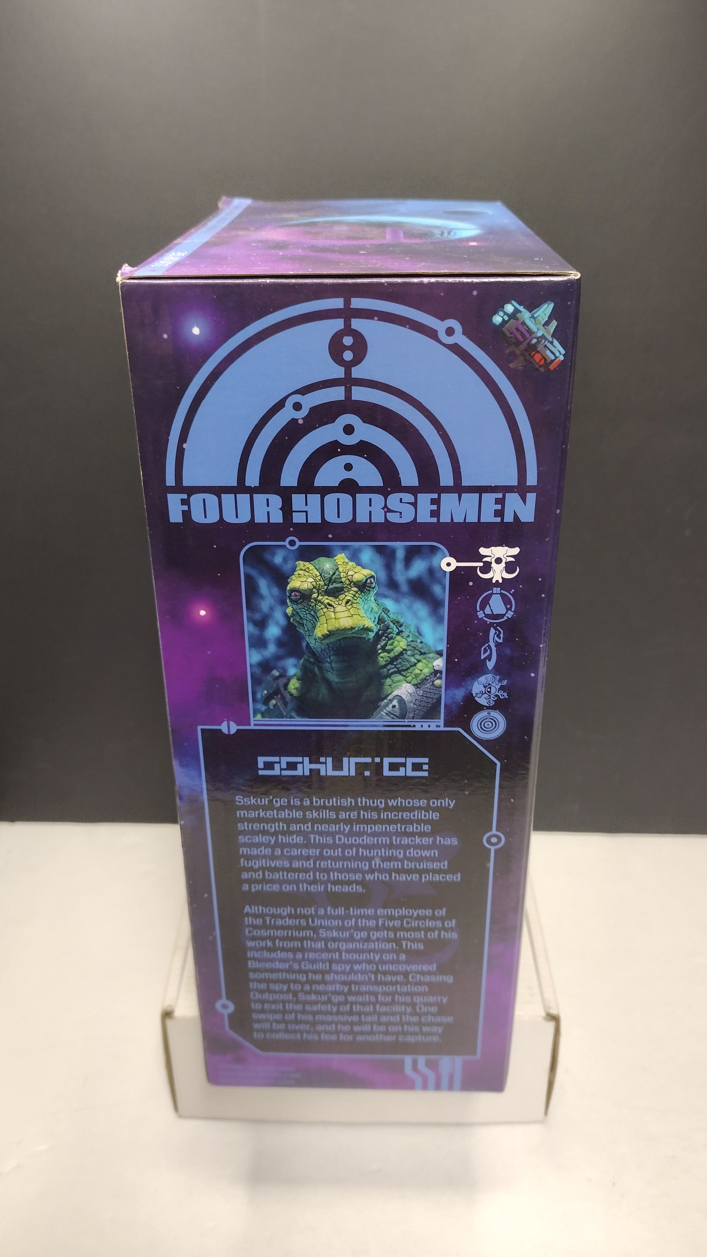 Four Horsemen Cosmic Legions SSKUR'GE Action Figure (Sealed in Box)