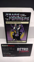 Vintage 1984 Original G1 Transformers Skywarp Instruction Booklet