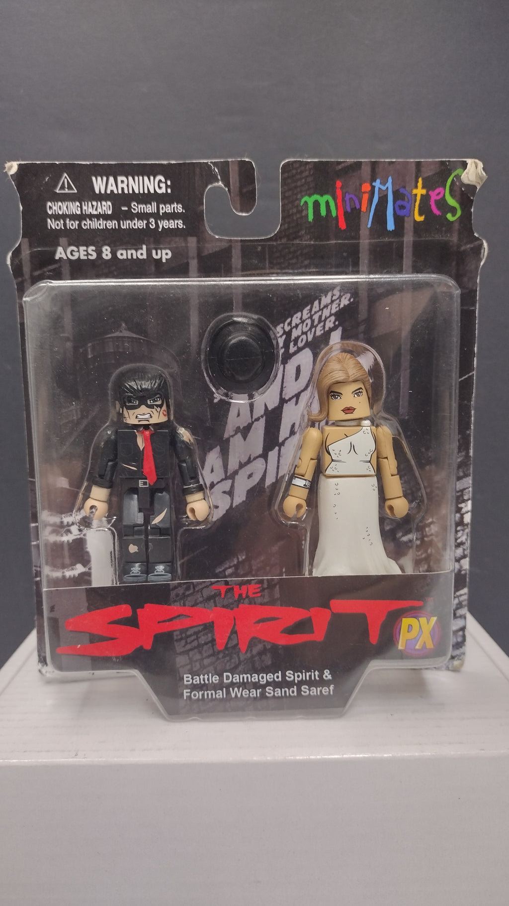 Diamond Select Marvel Minimates Spirit & Sand Saref on Card