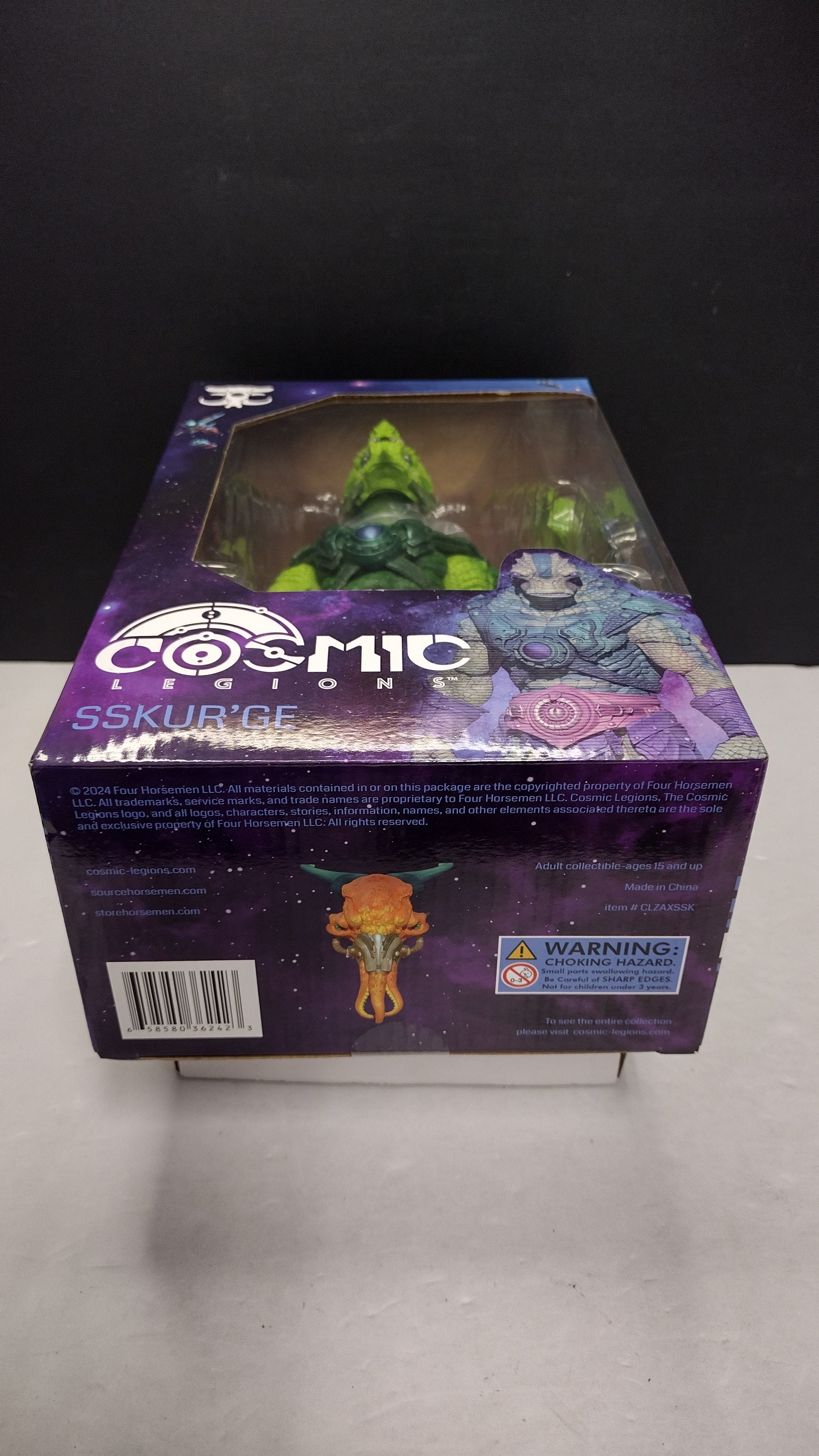 Four Horsemen Cosmic Legions SSKUR'GE Action Figure (Sealed in Box)