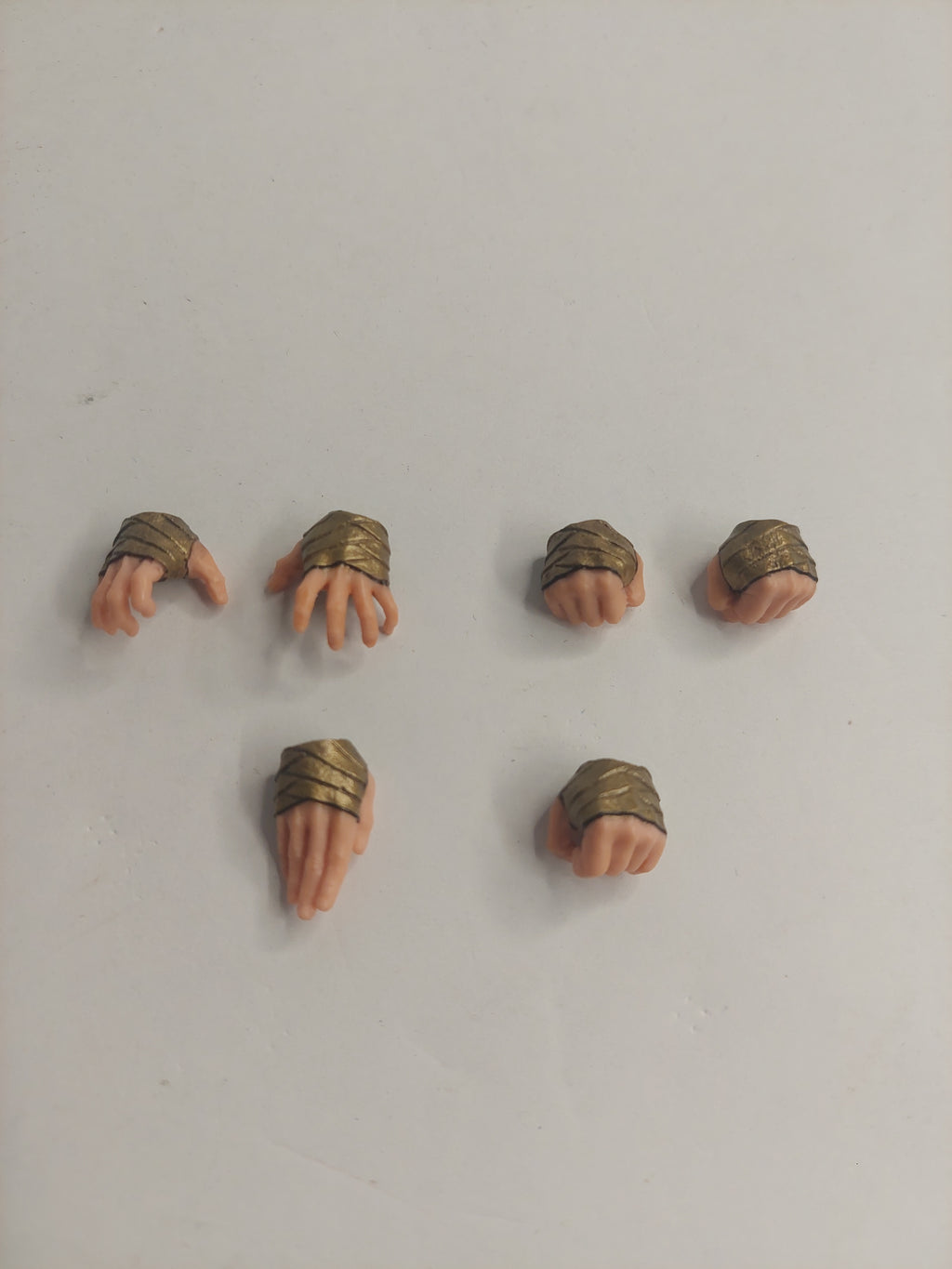 Mezco DC Justice League Aquaman Hands Lot