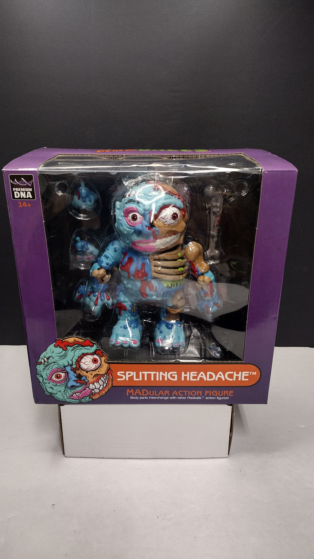 2017 Kidrobot Madballs Splitting Headache "Madular" Action Figure (In Box / Complete / Great Condition)