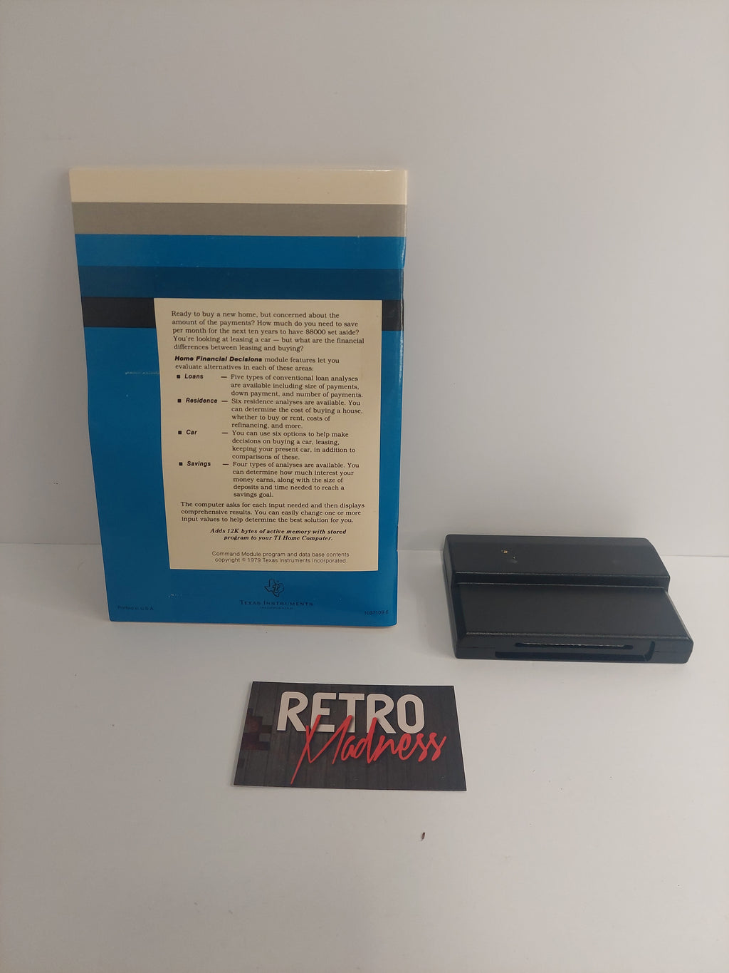 Texas Instruments Home Computer Applications Software Home Financial Decisions