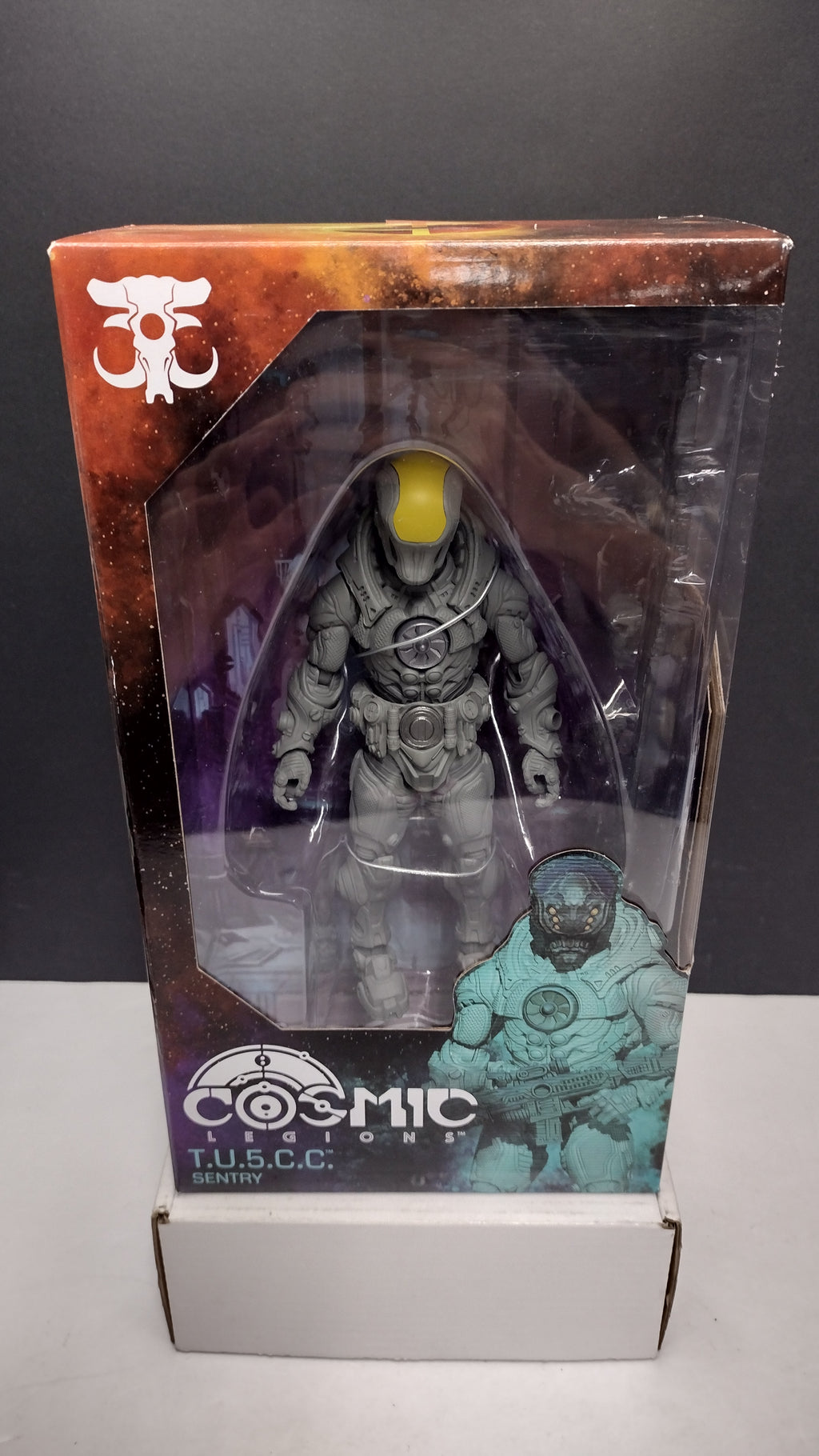 Four Horsemen Cosmic Legions T.U.5.C.C. Sentry Action Figure (Sealed in Box)