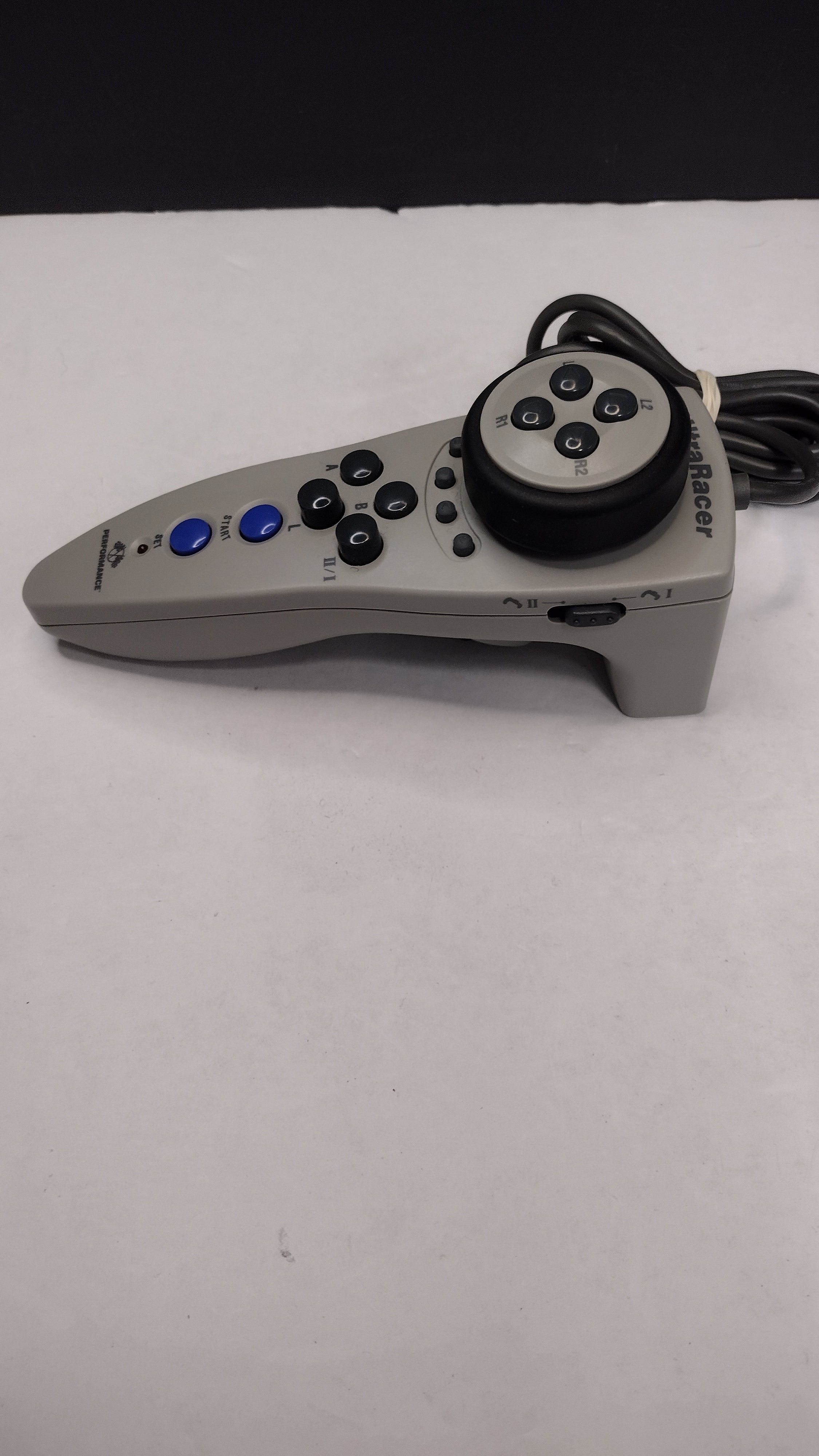 UltraRacer Handheld Racing Steering Wheel PS1 Controller - Tested & Working