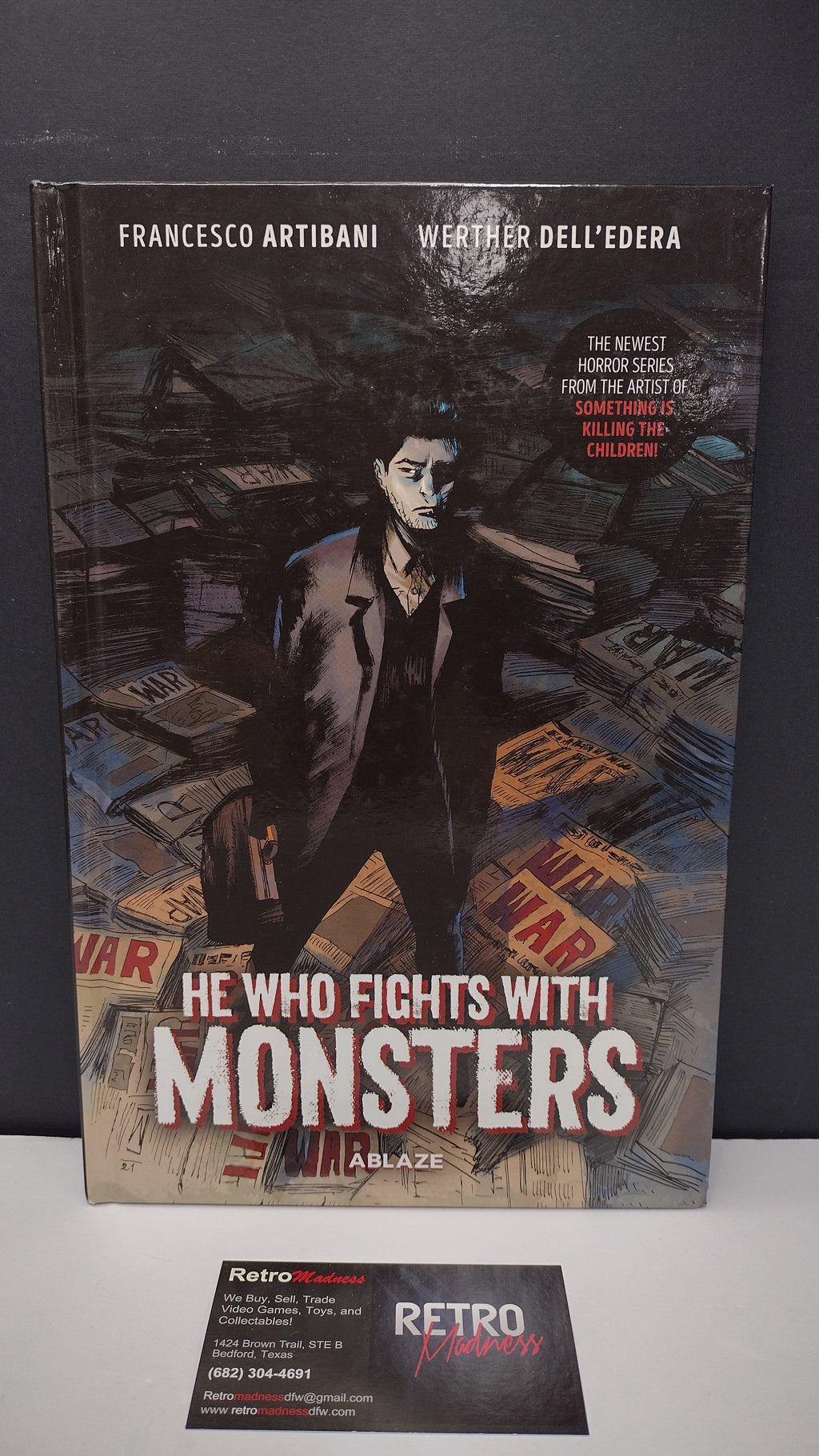(MATURE) He Who Fights With Monsters by Francesco Artibani – Deluxe Hardcover