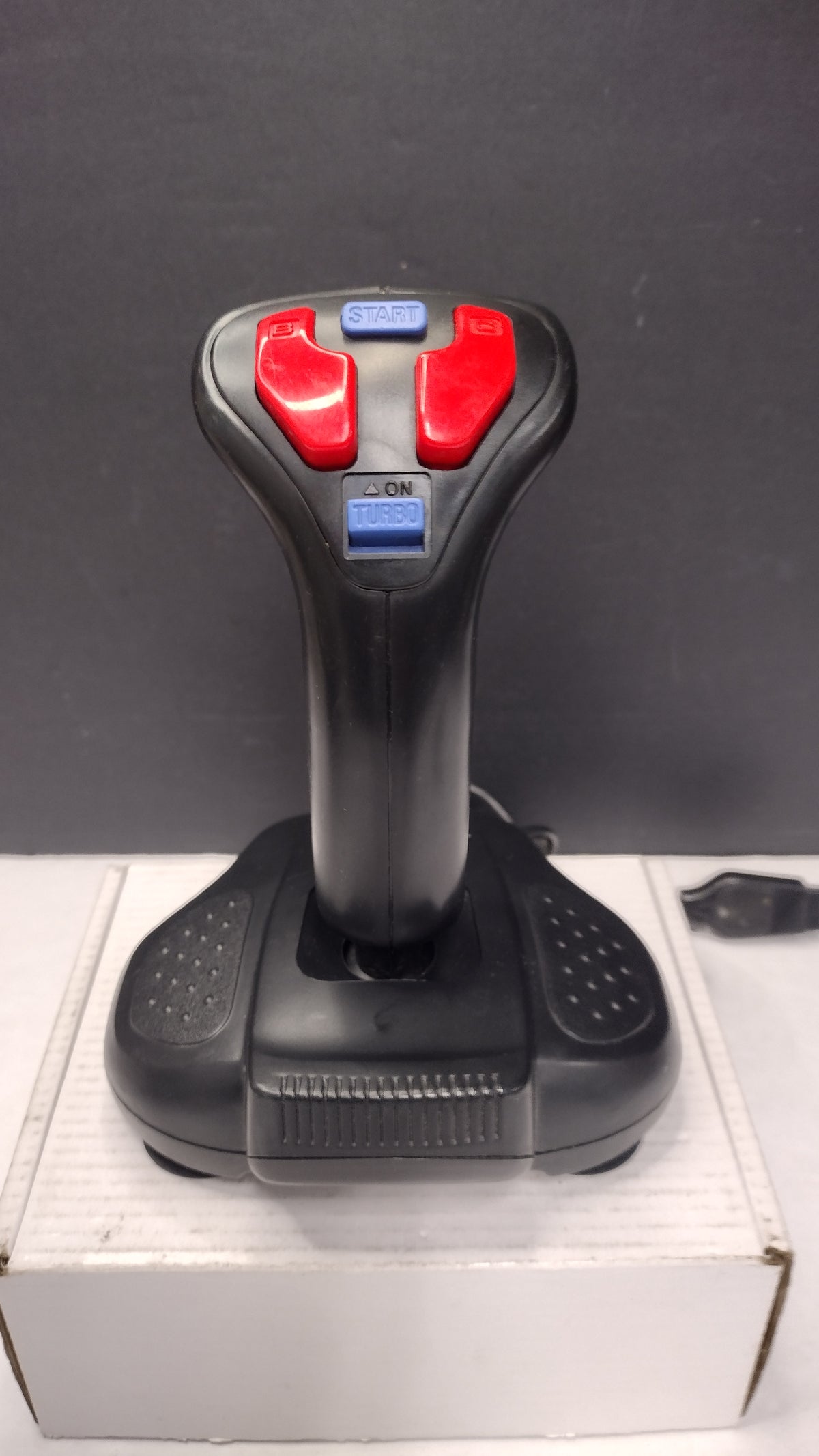 Quick Shot Python 3 Analog Stick Sega Genesis Controller QS-135 Untested