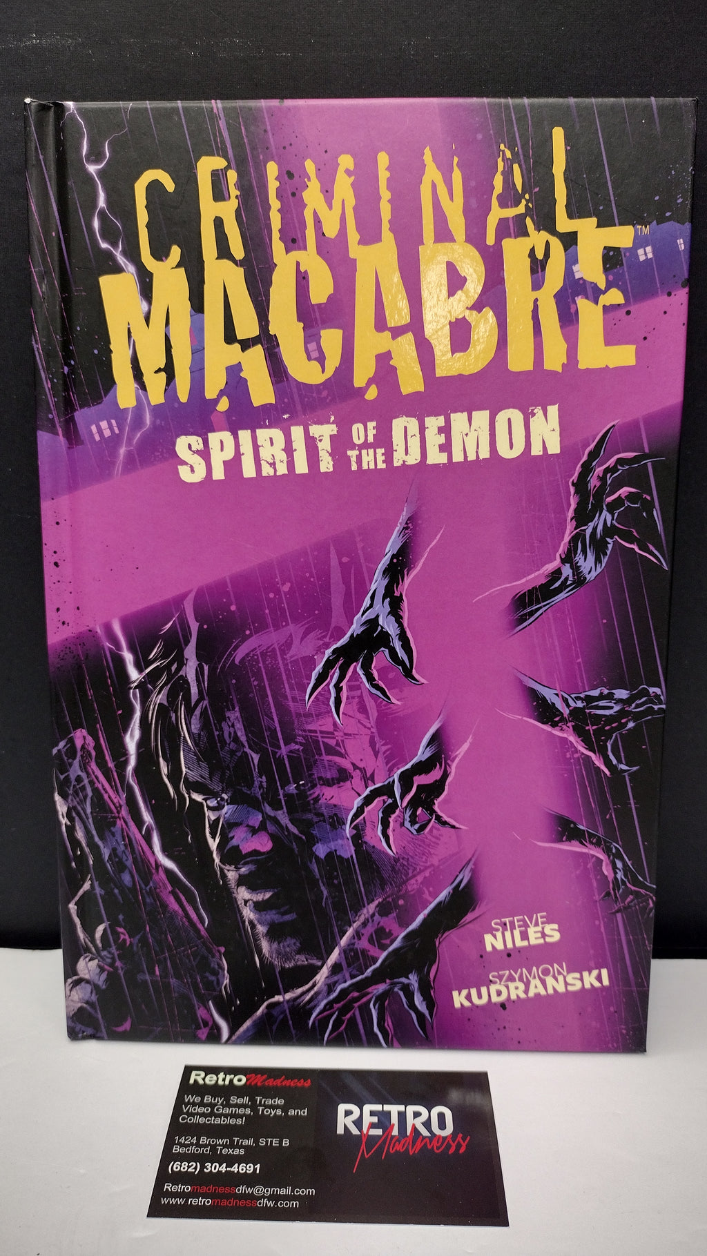 (MATURE) Criminal Macabre: Spirit of the Demon by Steve Niles – Deluxe Hardcover