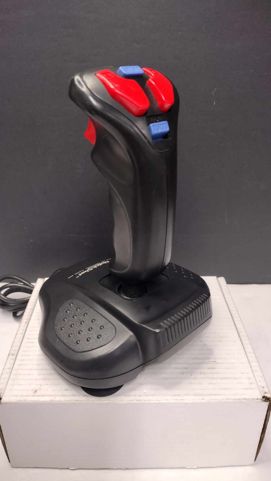 Quick Shot Python 3 Analog Stick Sega Genesis Controller QS-135 Untested