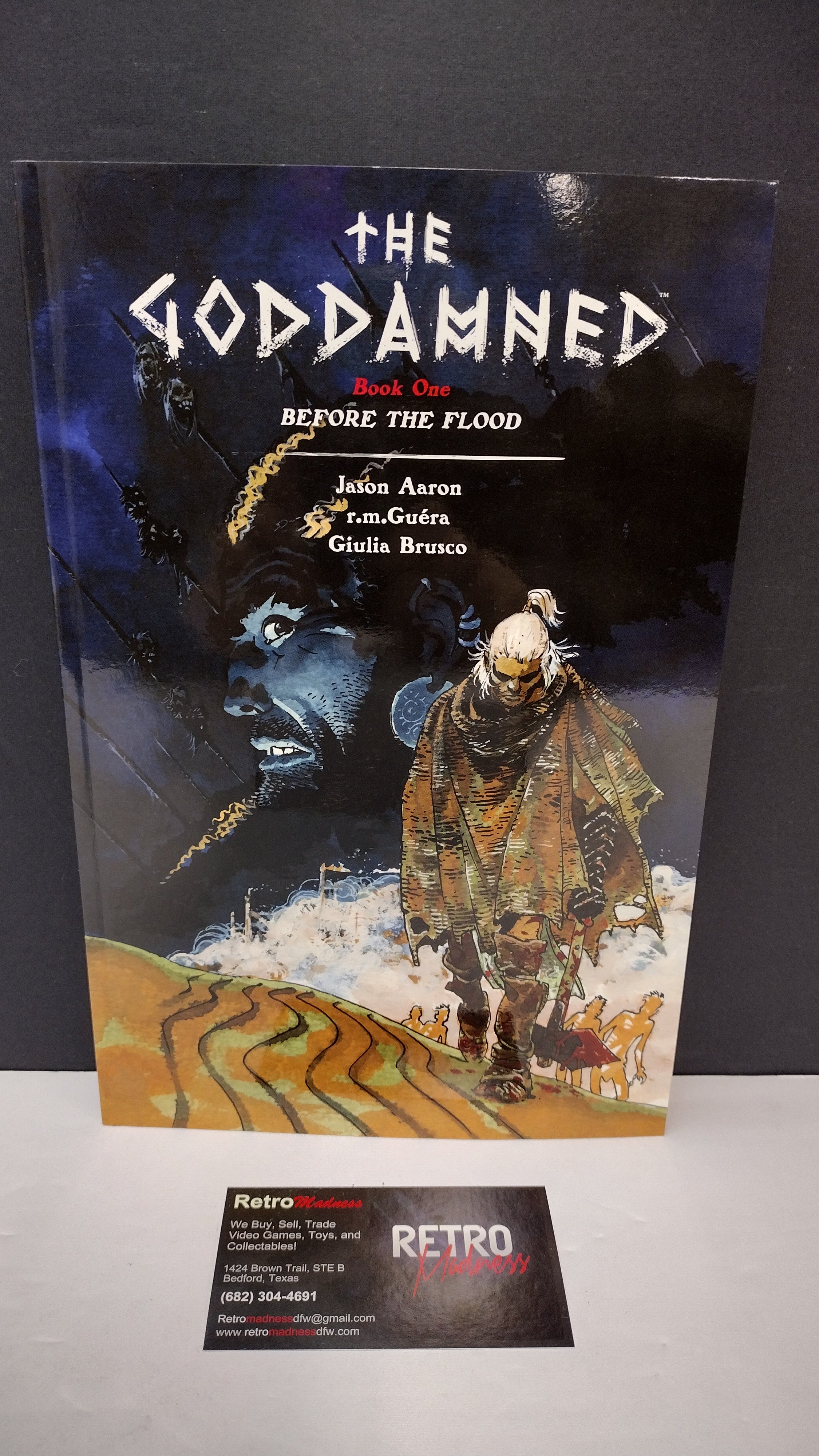 (MATURE) The Goddamned Volume 1: Before The Flood by Jason Aaron - New Paperback