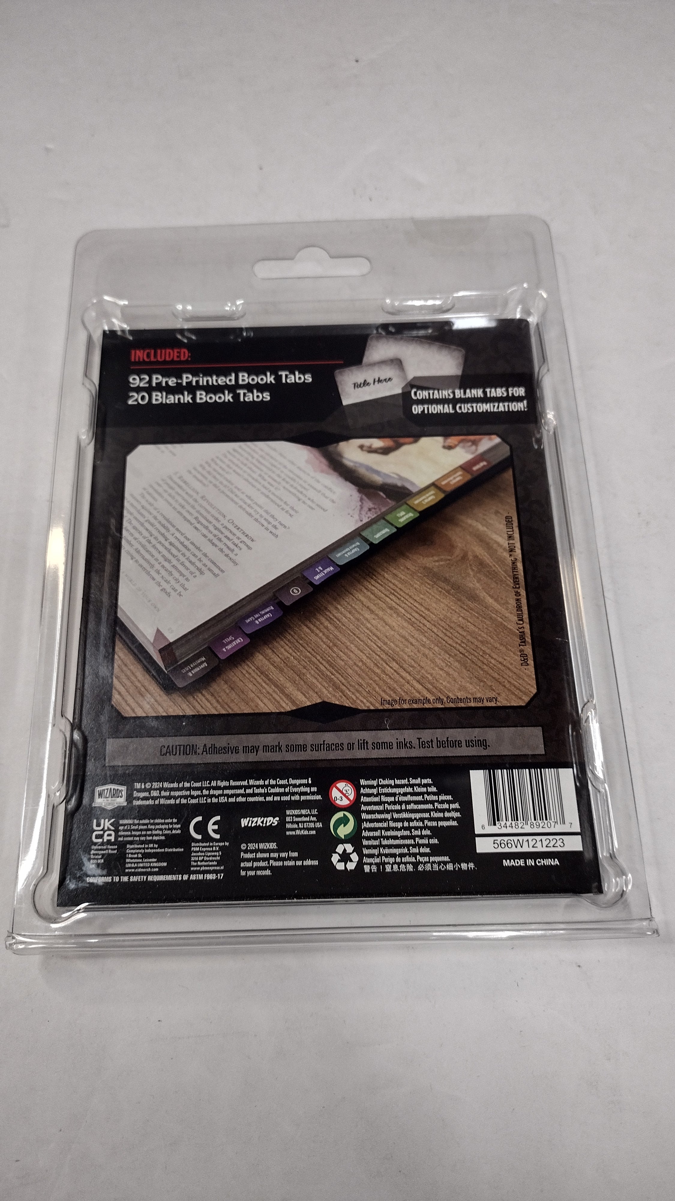 Dungeons and Dragons: Tasha's Cauldron of Everything Book Tabs