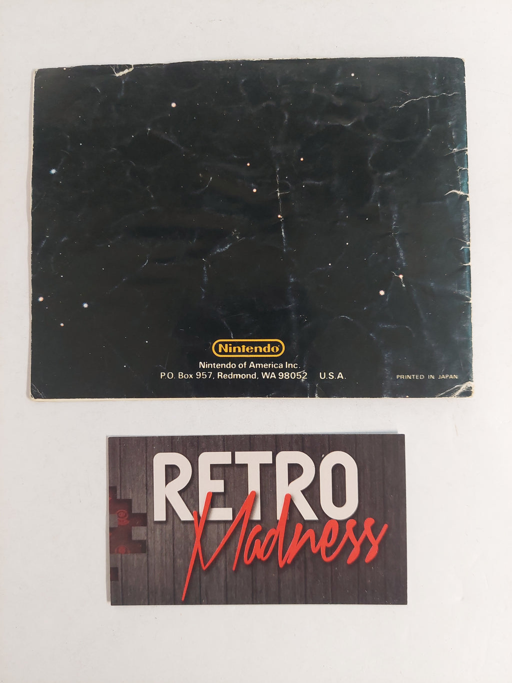 Vintage Nintendo NES Manual Instruction Booklet ONLY No Game