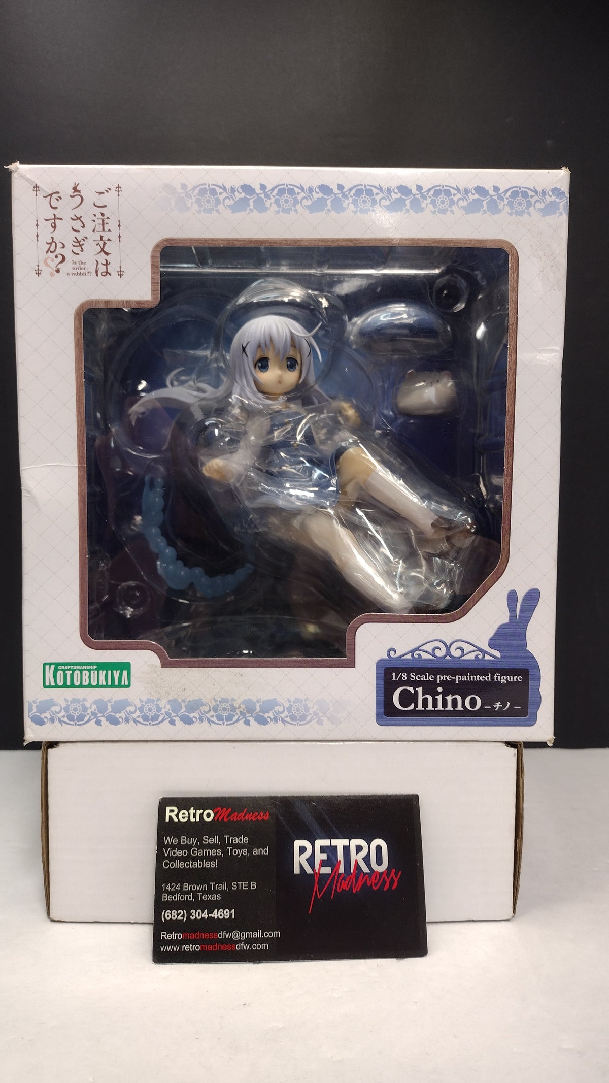 Kotobukiya Is The Order A Rabbit Chino 1/8 Scale Figure Used In Box