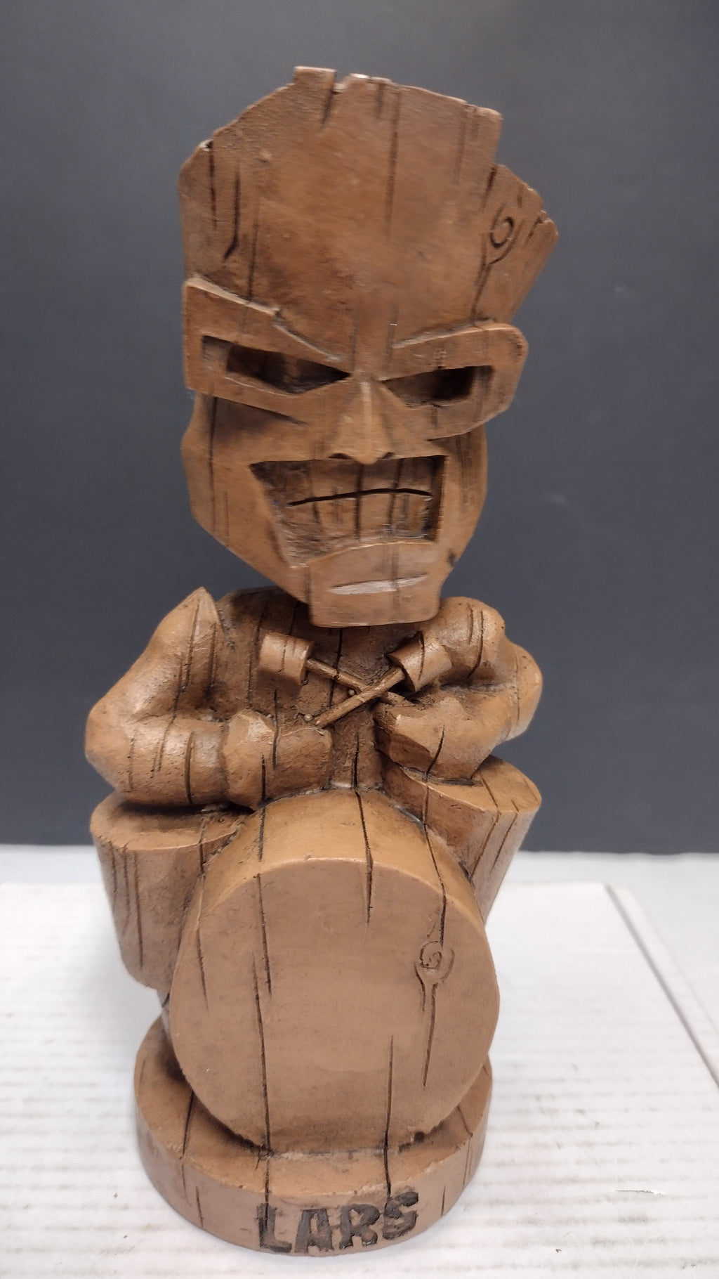 Stevenson Entertainment SEG Metallica Tiki Totem Pole Lars Ulrich Statue