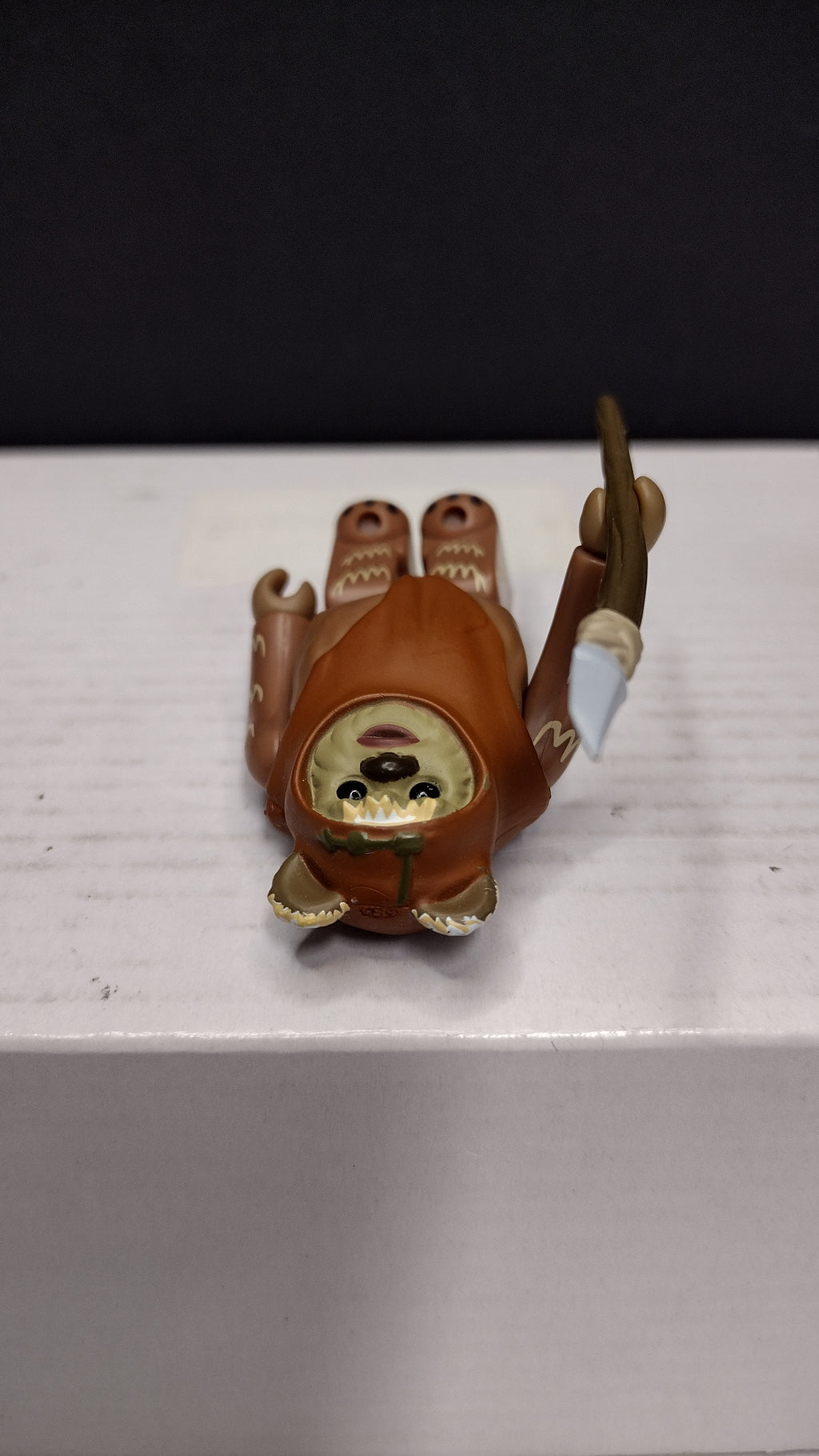 Authentic Star Wars x Medicom Toy: Kubrick Series 3 – Wicket the Ewok 100% Micro Figure with Spear • Tomy 2004