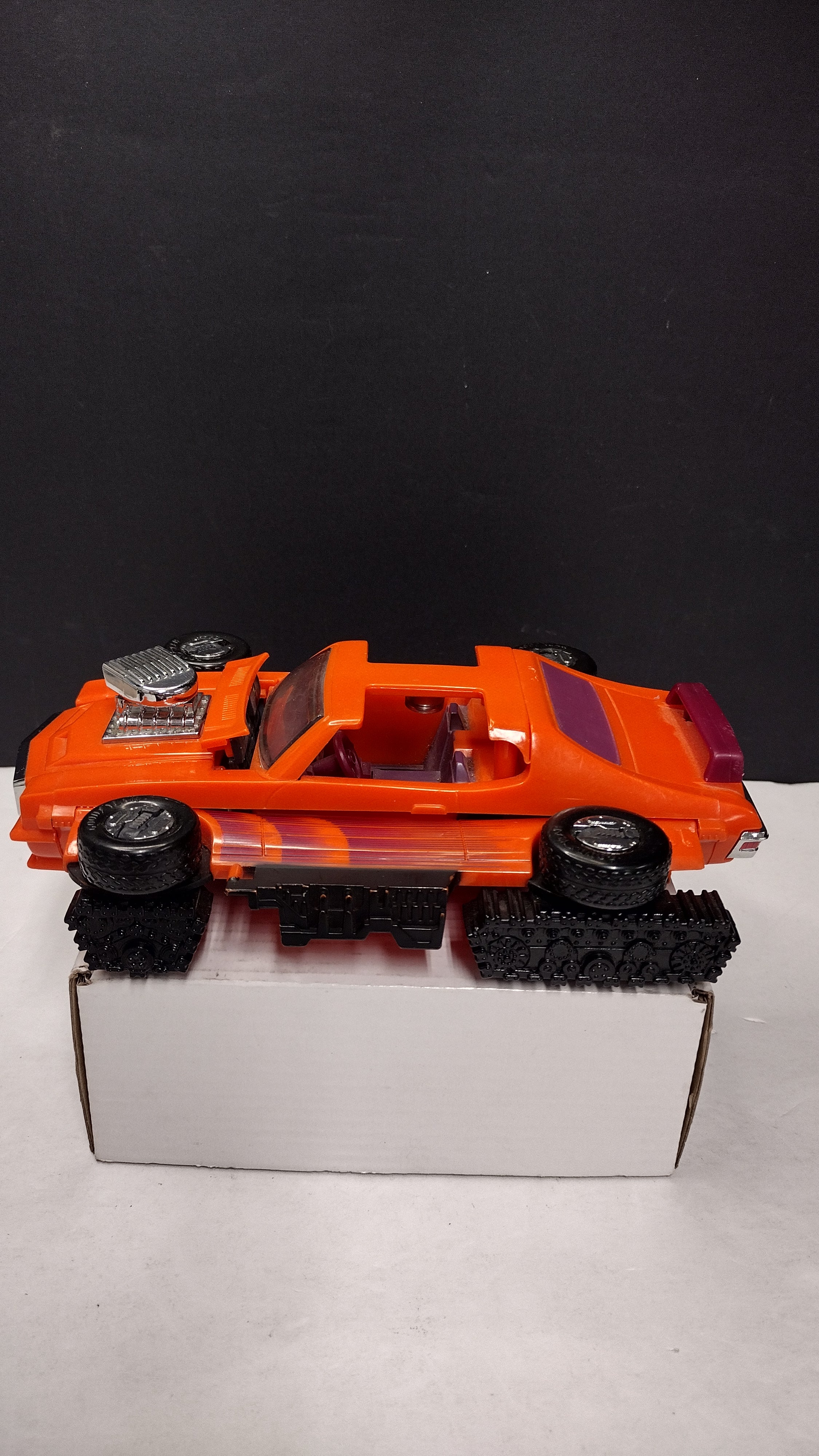 Vintage 1985 Kenner M.A.S.K. Series 1 Stinger Pontiac GTO w/ Original Box & Instructions (Incomplete / Parts Lot)