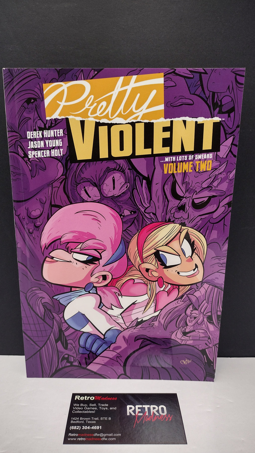 (MATURE) Pretty Violent: Volume 2 by Derek Hunter & Jason Young – New Paperback