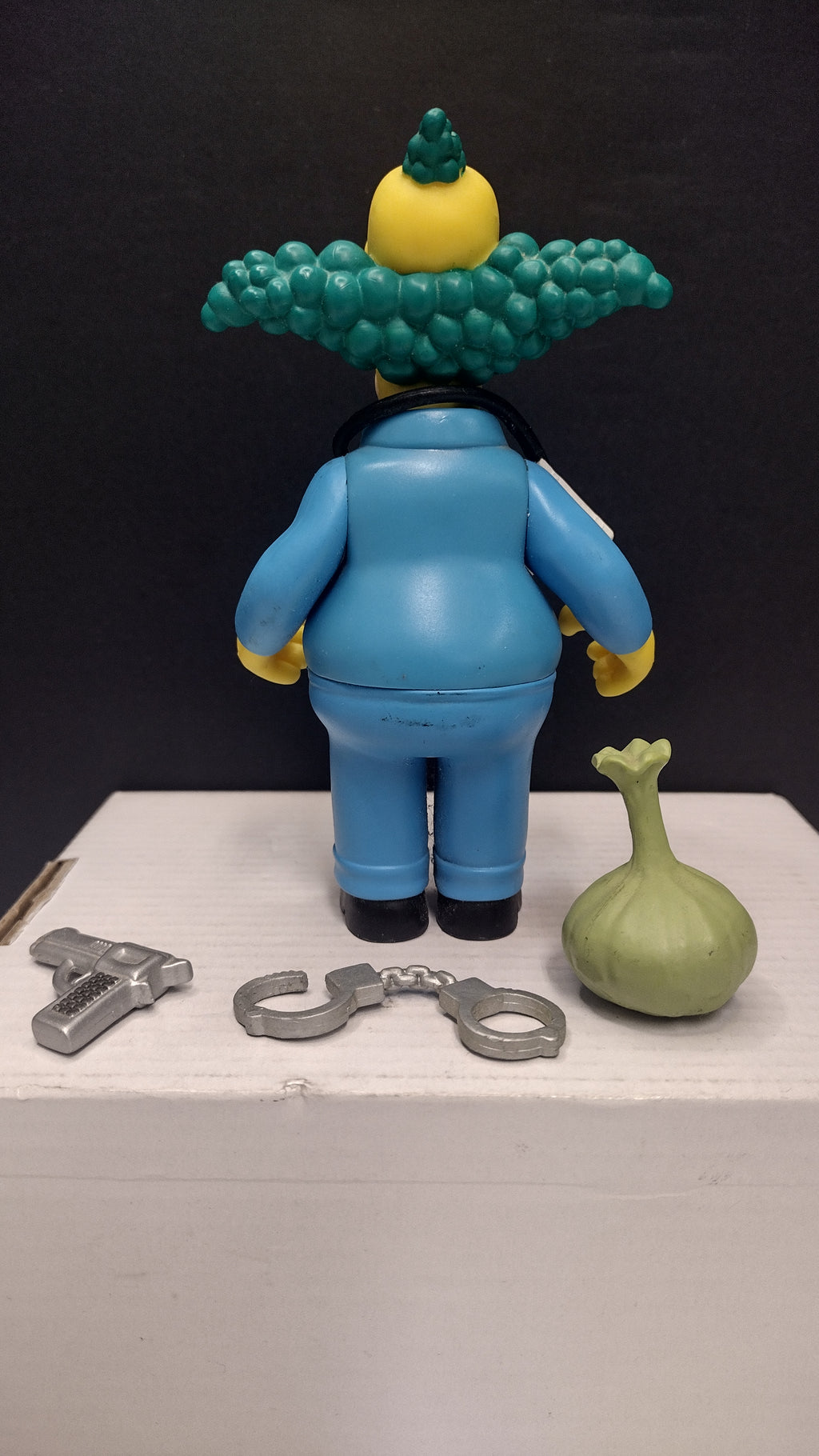 Vintage 2002 Playmates The Simpsons "Busted" Krusty the Clown Interactive Figure (Series 9) – Loose & 100% Complete