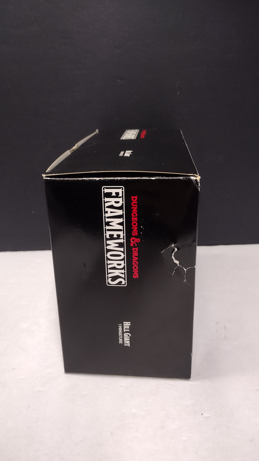 D&D Frameworks Hill Giant Unpainted Model Kit WizKids Open Box Sealed