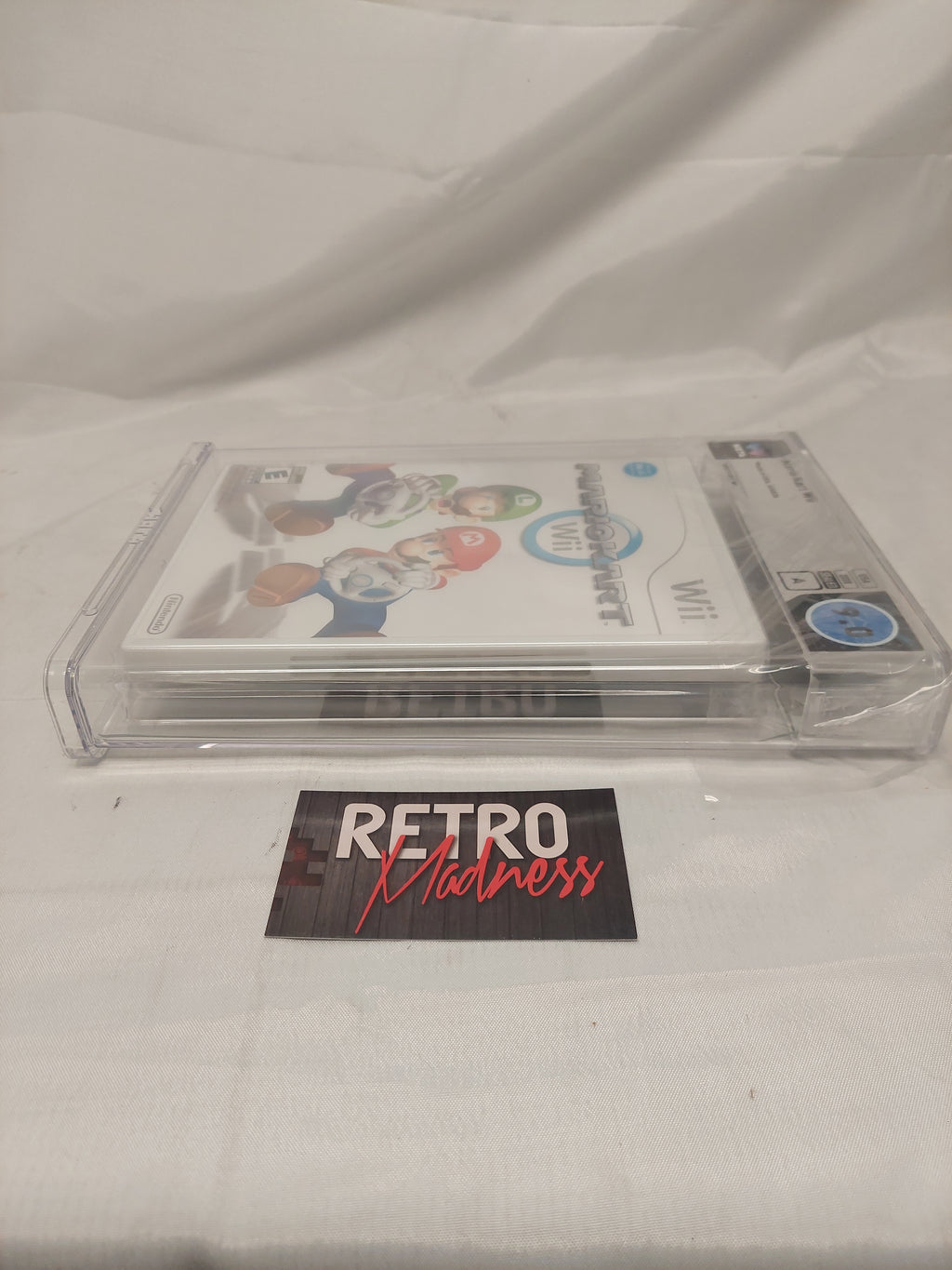Nintendo Wii Mario Kart Game WATA Graded 9.0