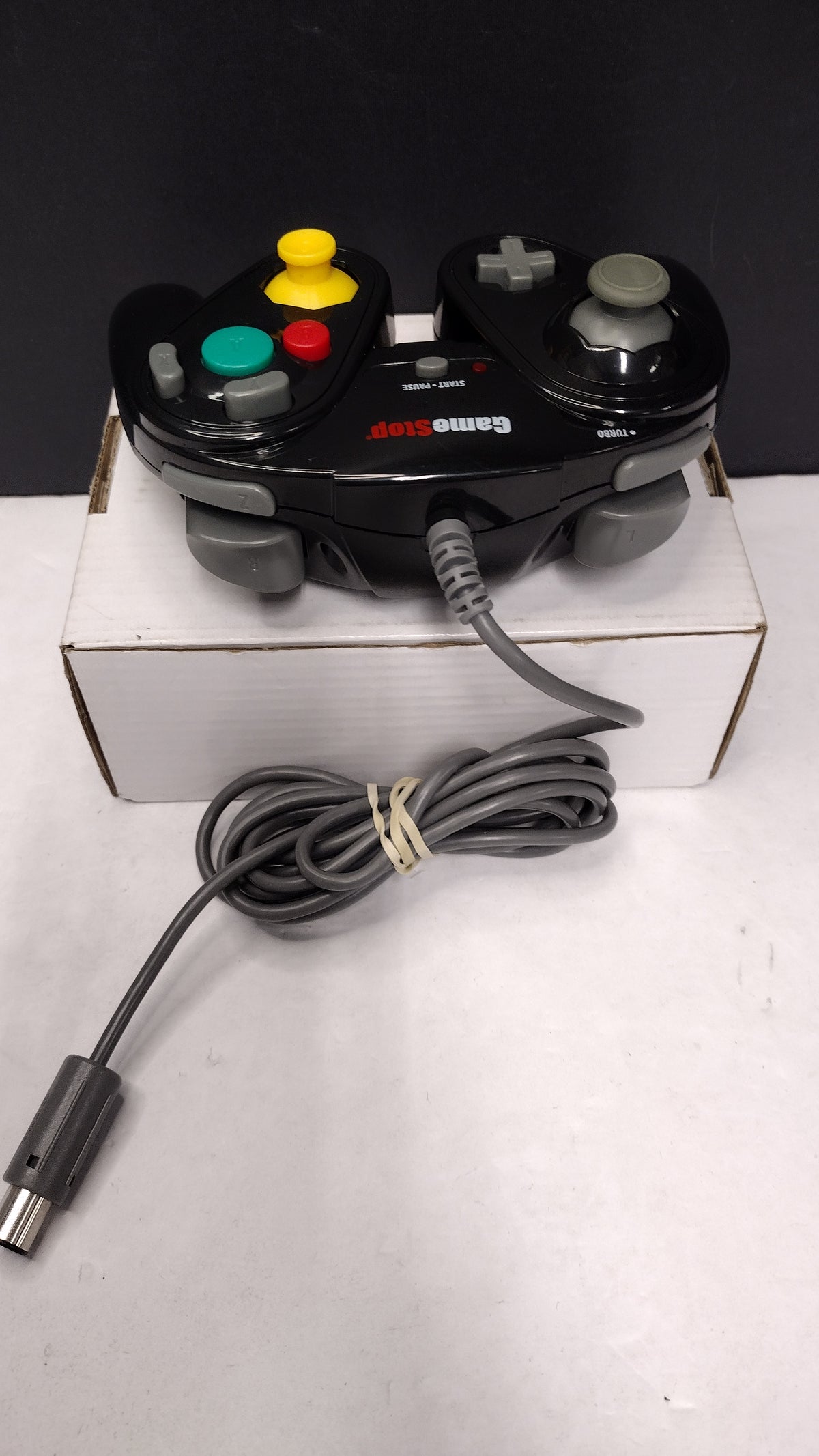 GameStop BB-111 G3 Black Wired Controller GameCube Nintendo Wii Tested