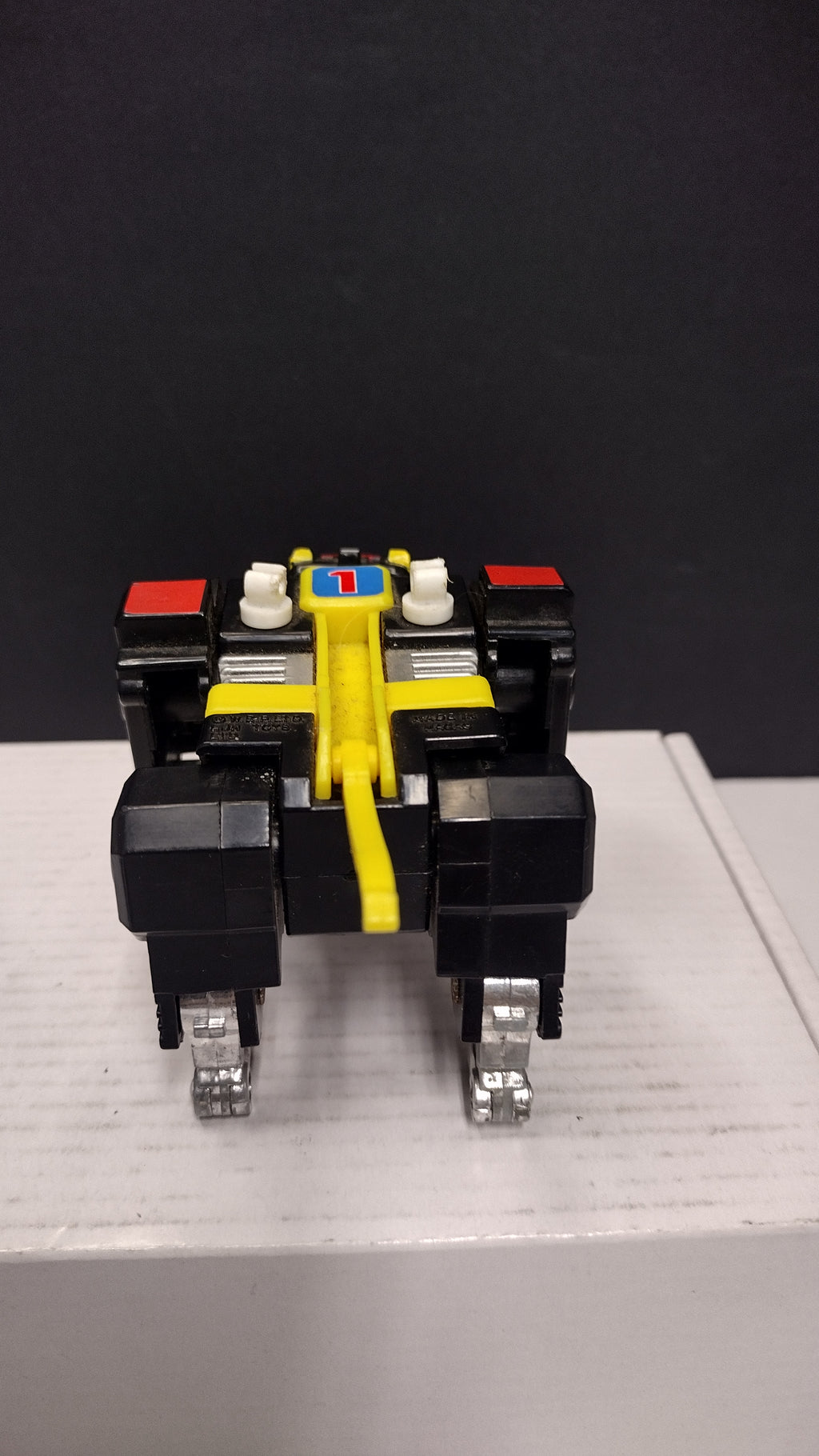 Vintage 1984 Voltron Black Lion Pull-Back Action Figure LJN Toys