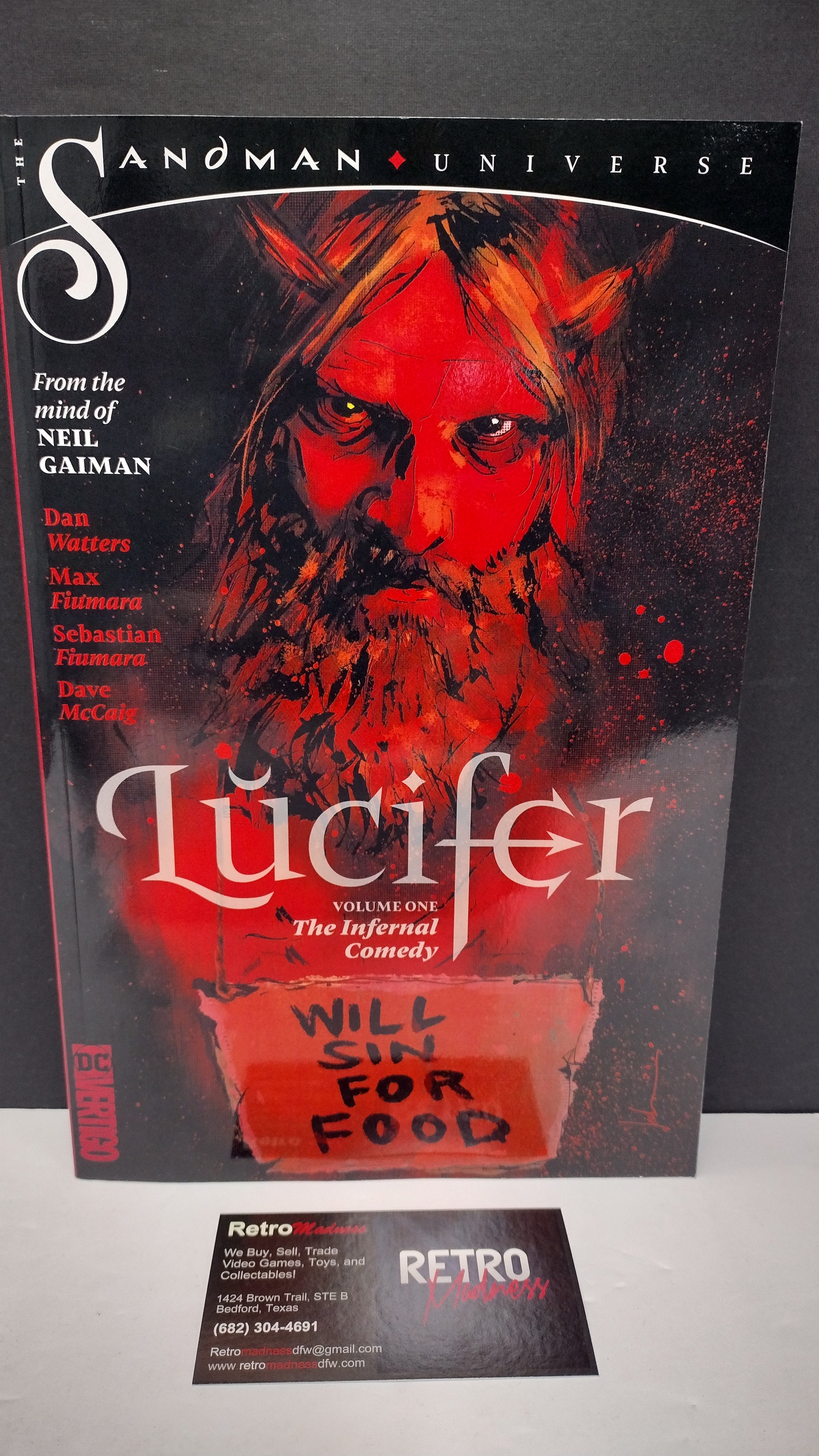 (MATURE) Lucifer Vol. 1: The Infernal Comedy  (The Sandman Universe) – New Paperback