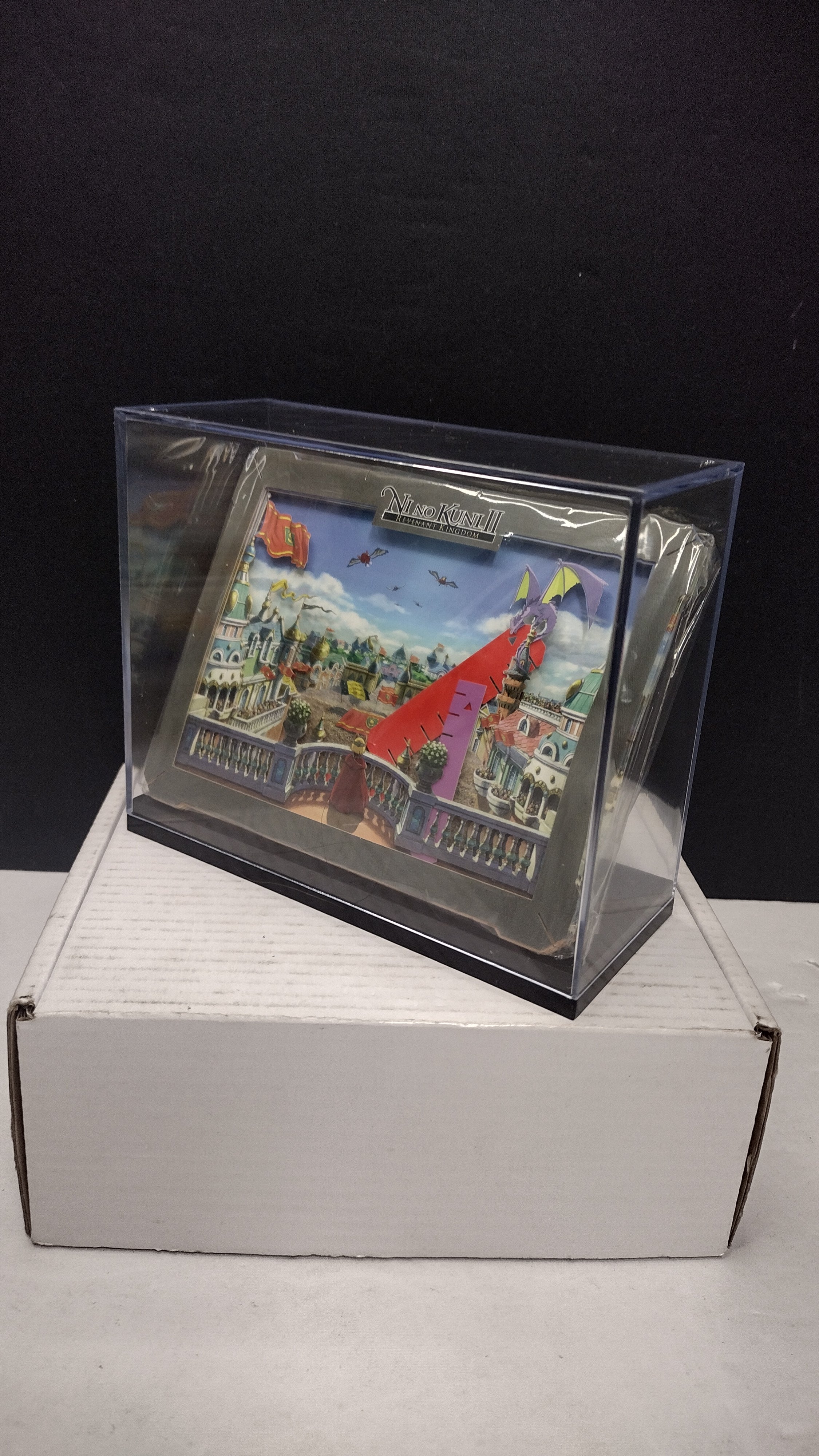 Ni No Kuni II: Revenant Kingdom 3D Papercraft Display Set (Bandai Namco / Level-5 - New Unused in Box / Complete)