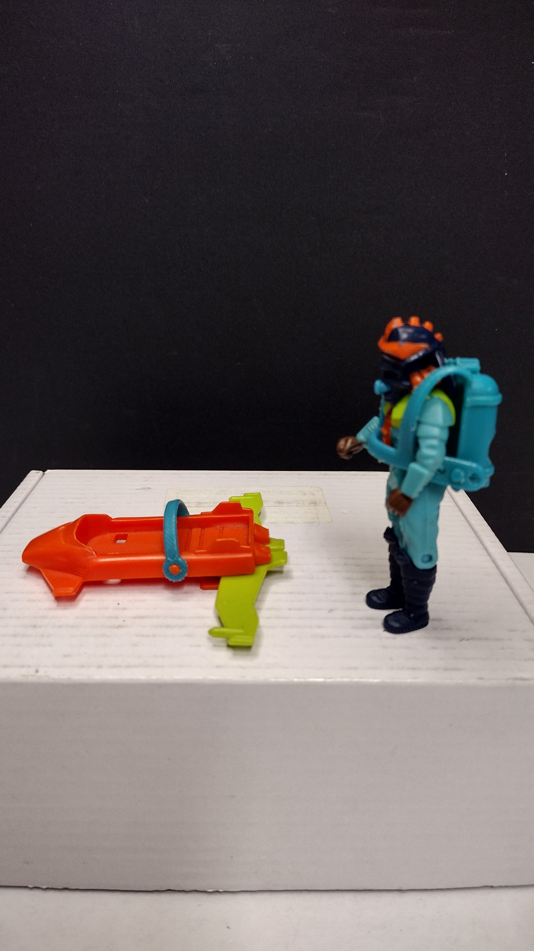 Vintage Kenner M.A.S.K. 1987 Sea Attack Hondo MacLean Figure Set - Euro Exclusive