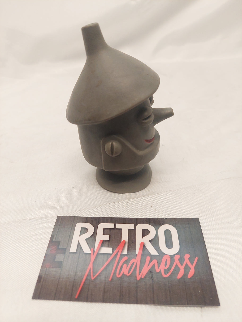 Vintage The Wizard of OZ Tin Man Puppet Head ONLY