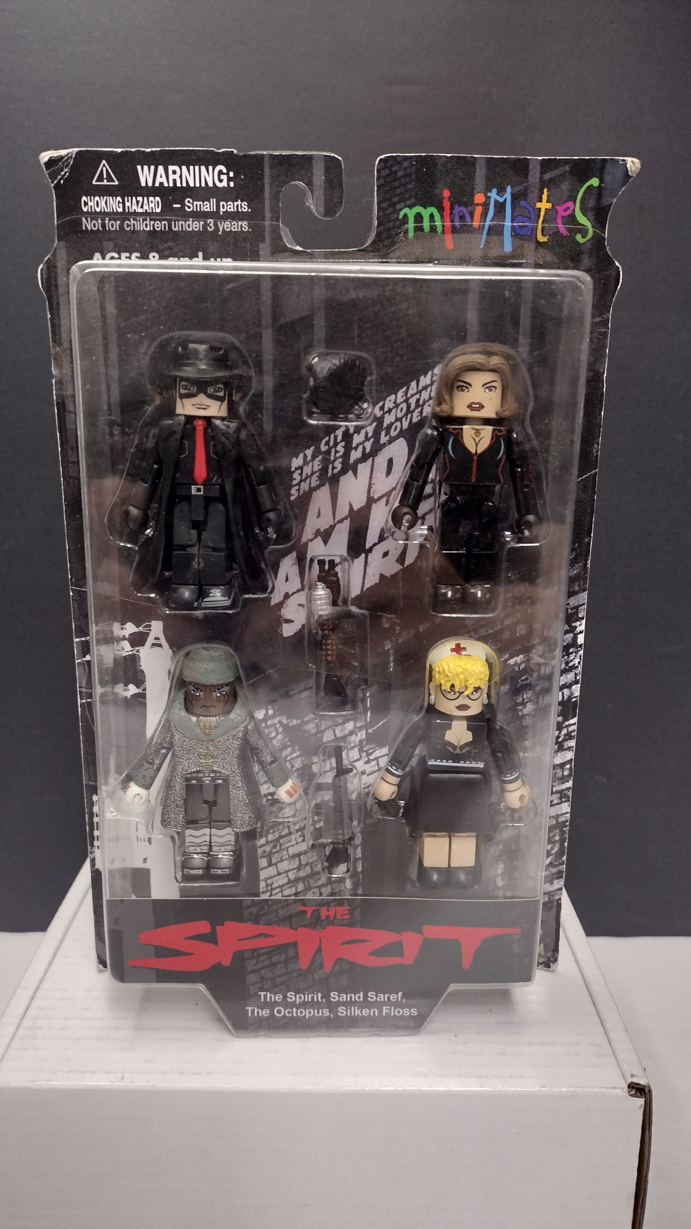 Diamond Select Spirit Movie Minimates 4-Pack Box Set Sealed
