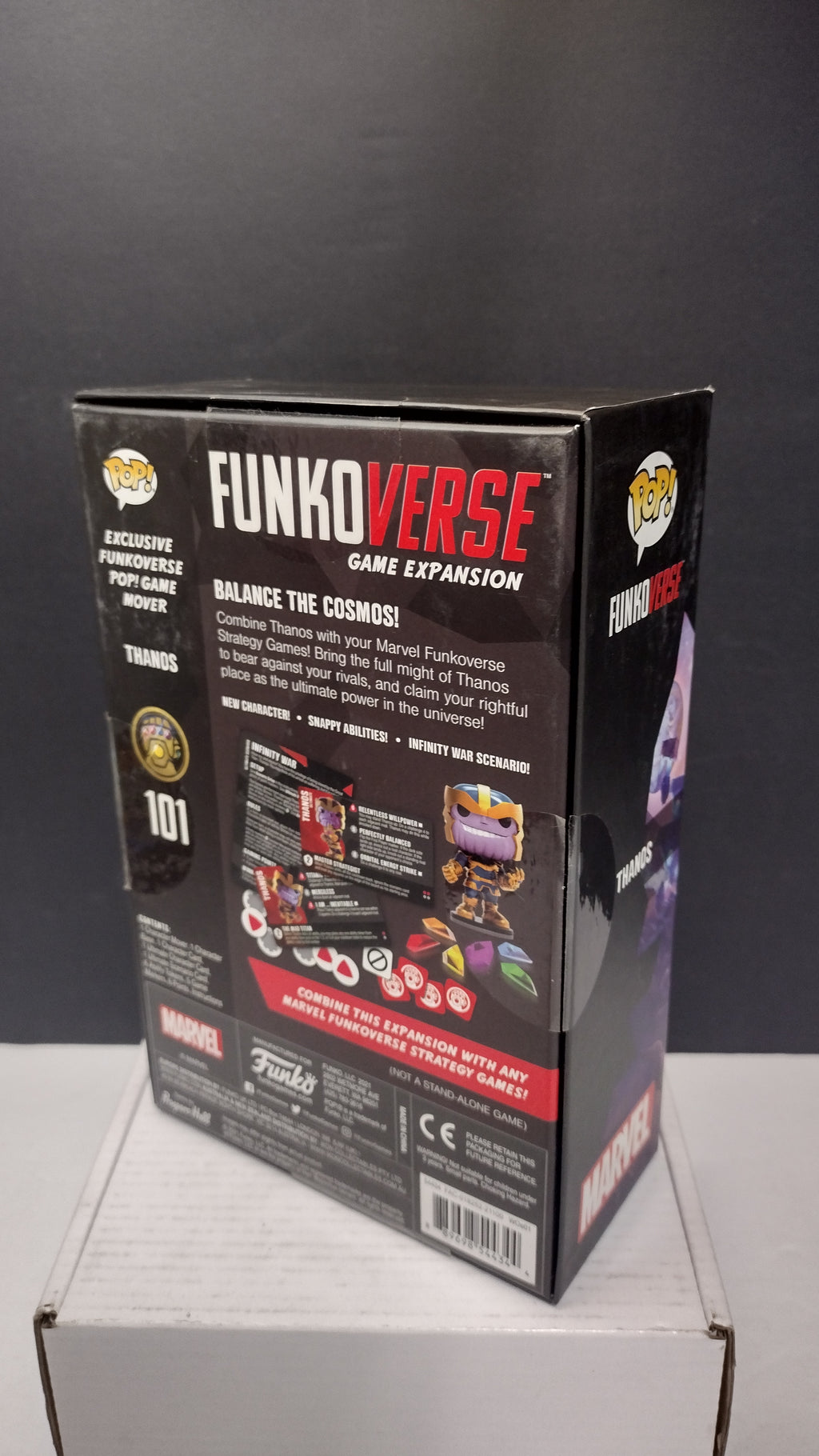 Funkoverse Marvel Thanos 101 Limited Edition Chase Pop Game Expansion (Open Box)